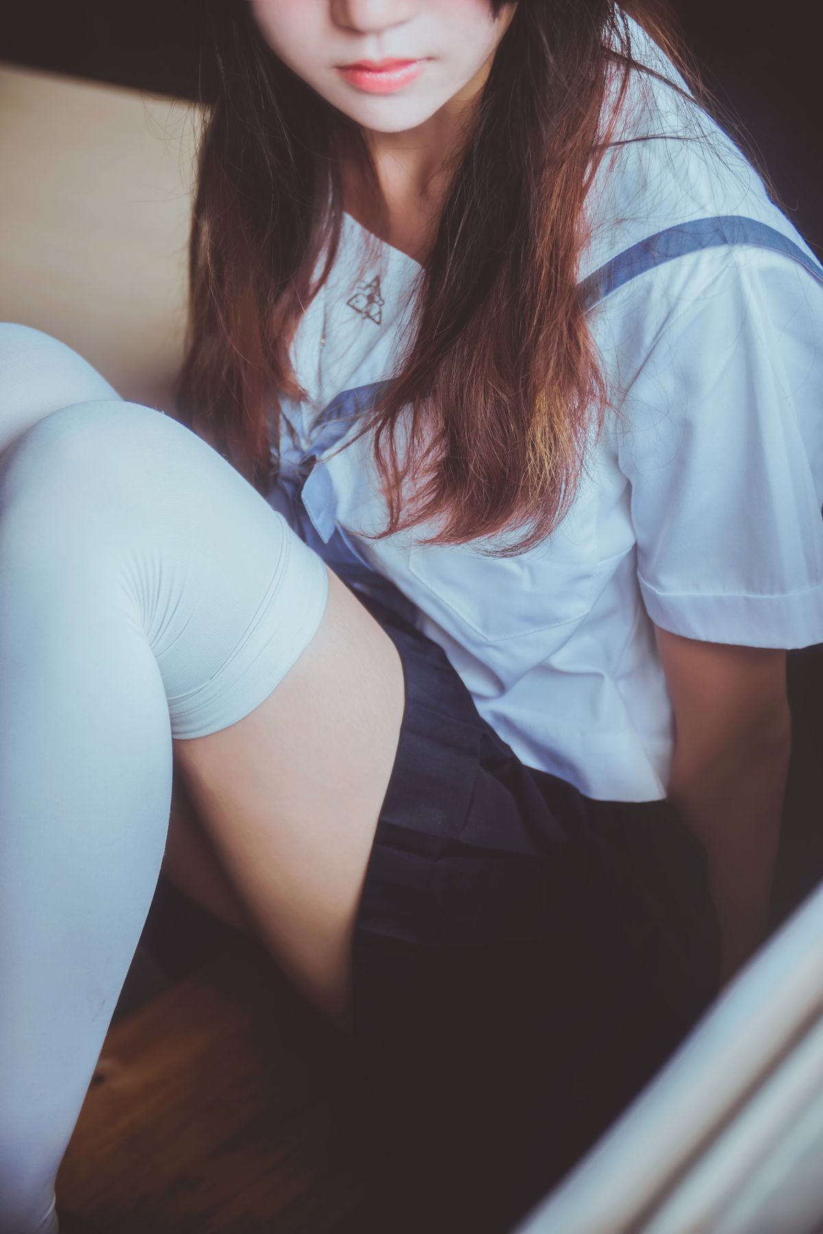 图片[17]-桜桃喵 蓝白水手服 [39P] – 速更版-美库