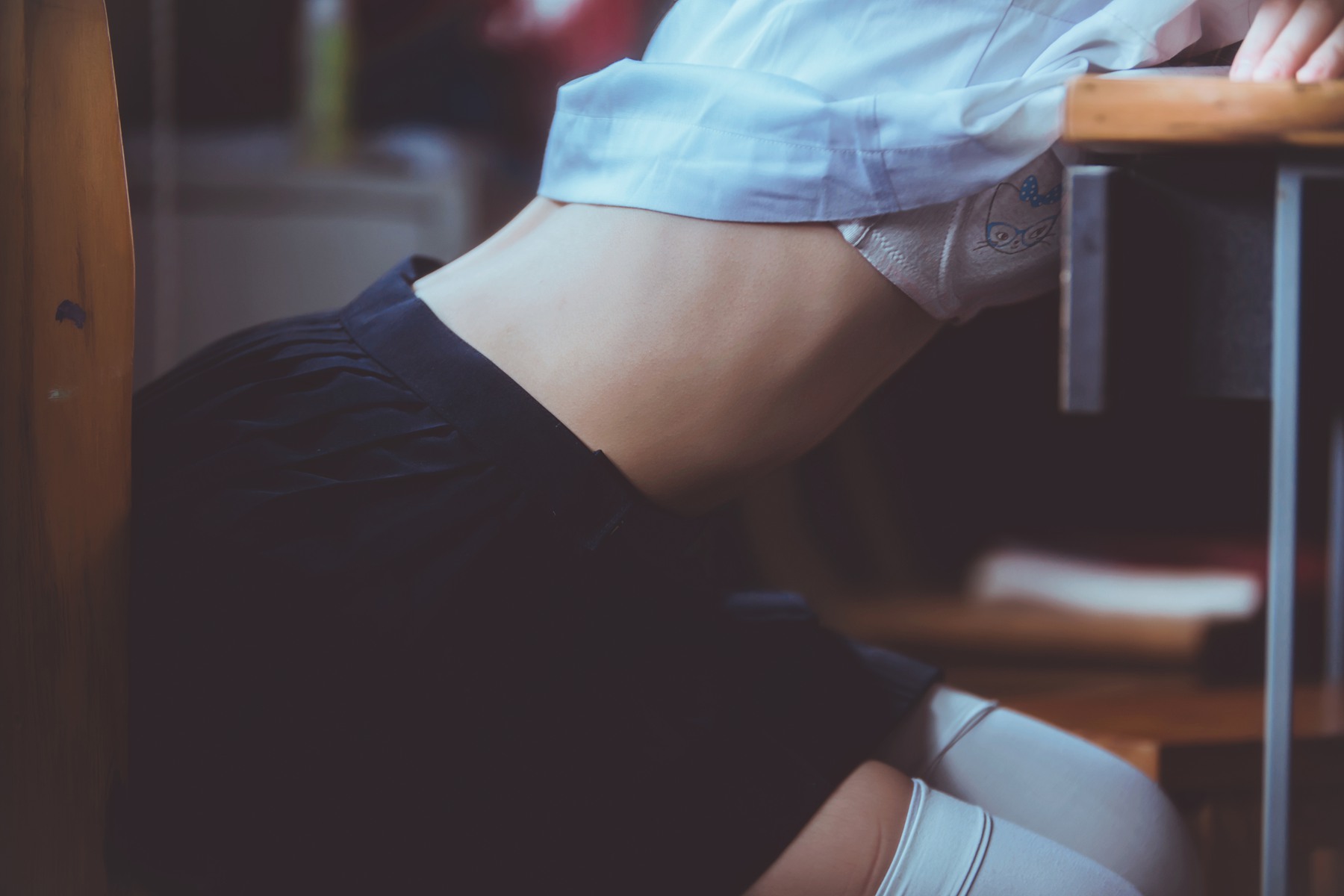 图片[25]-桜桃喵 蓝白水手服 [39P] – 速更版-美库