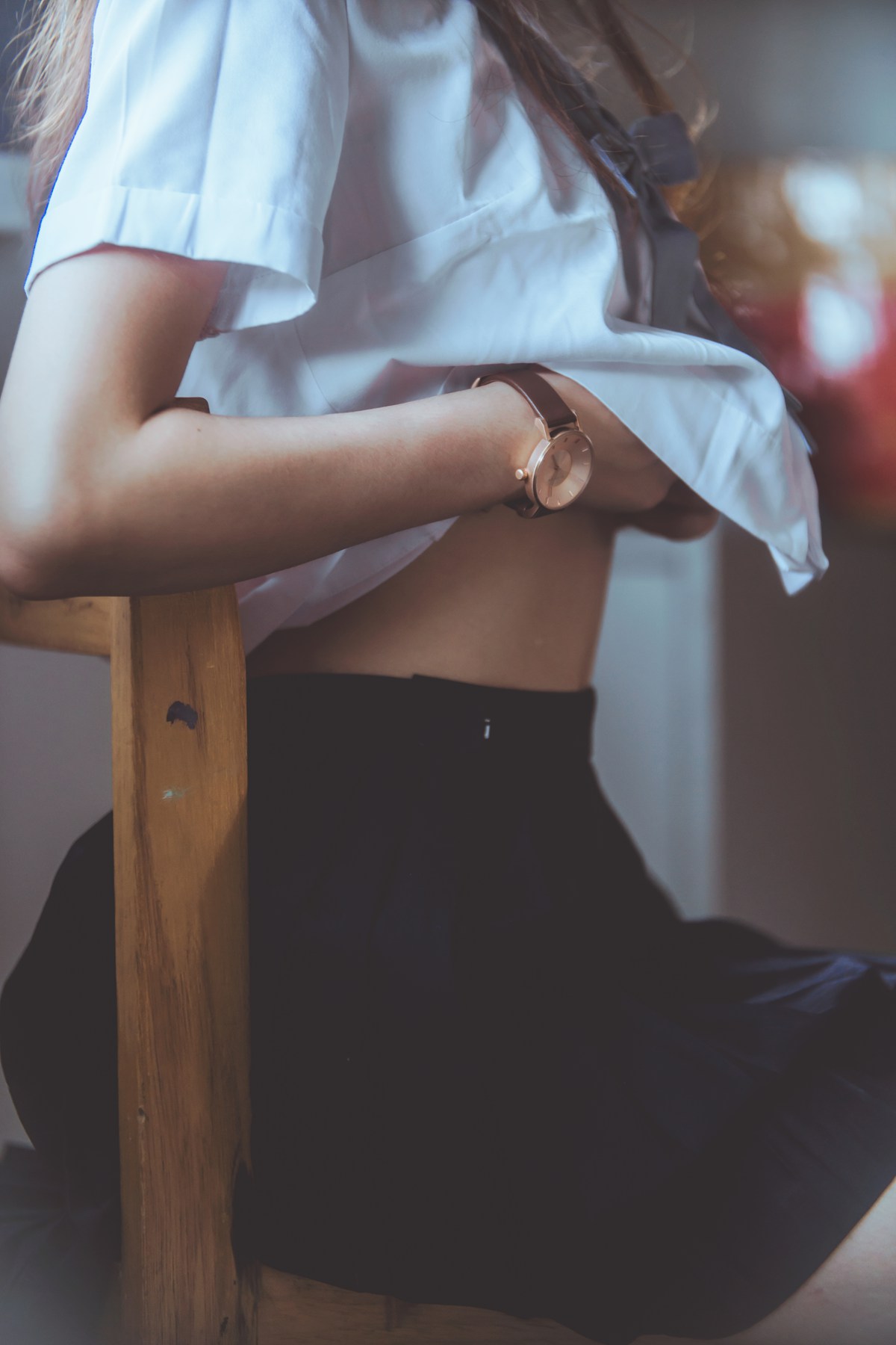 图片[26]-桜桃喵 蓝白水手服 [39P] – 速更版-美库