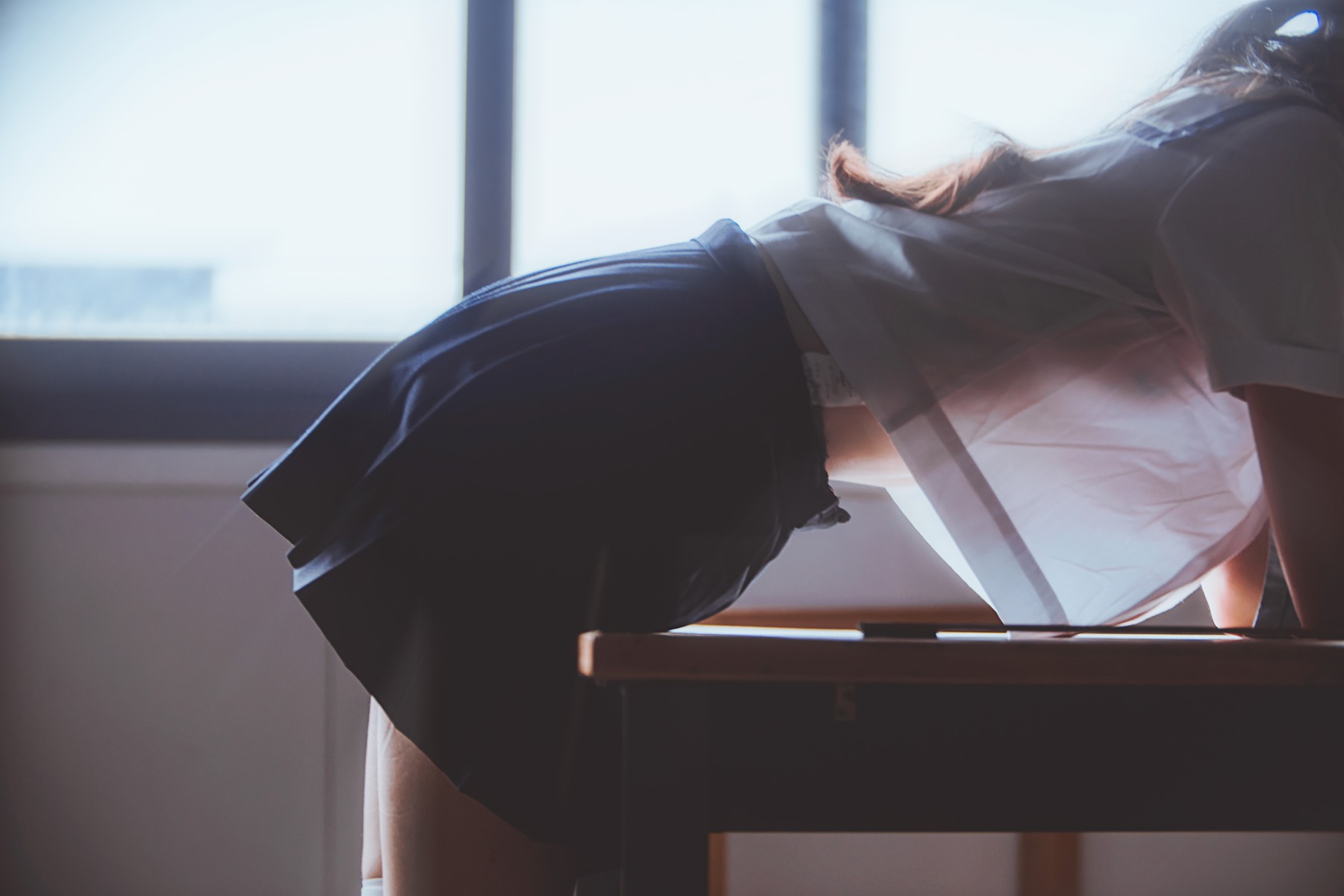 图片[28]-桜桃喵 蓝白水手服 [39P] – 速更版-美库