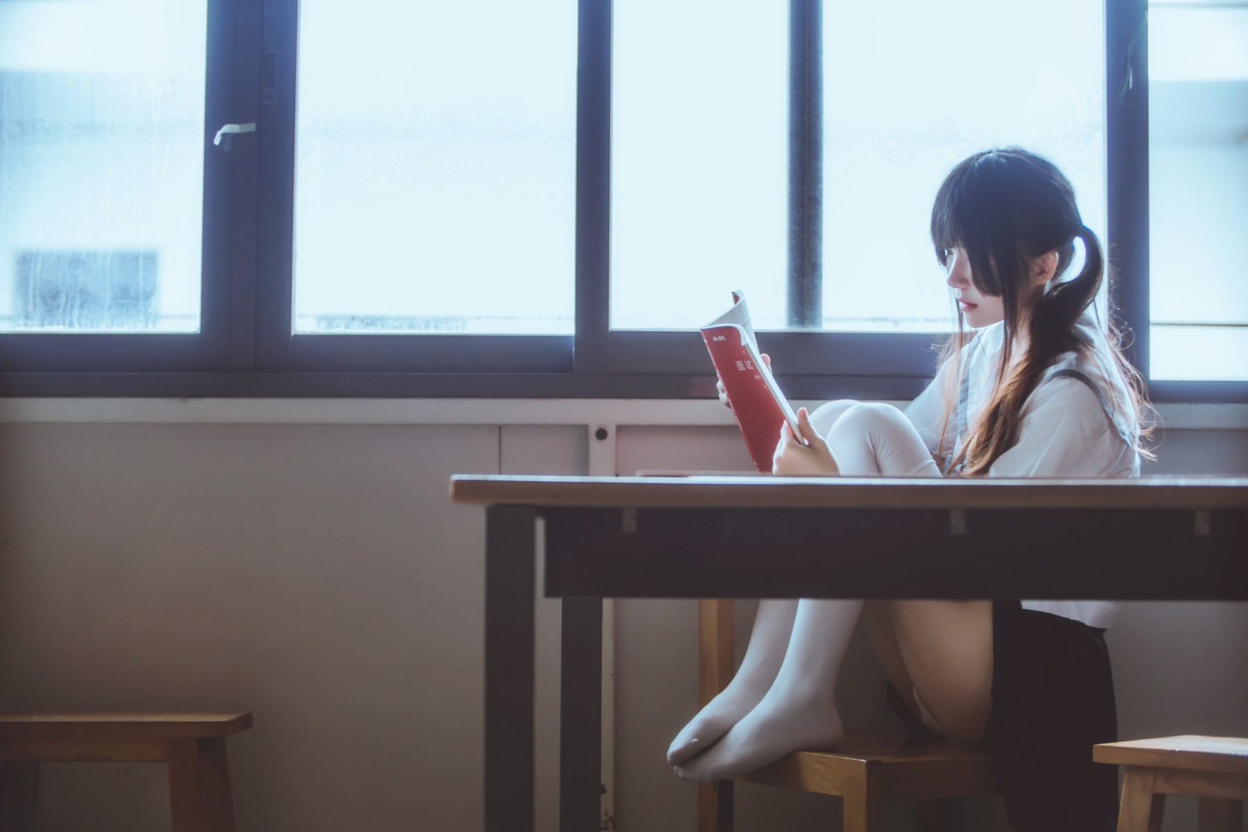 图片[36]-桜桃喵 蓝白水手服 [39P] – 速更版-美库