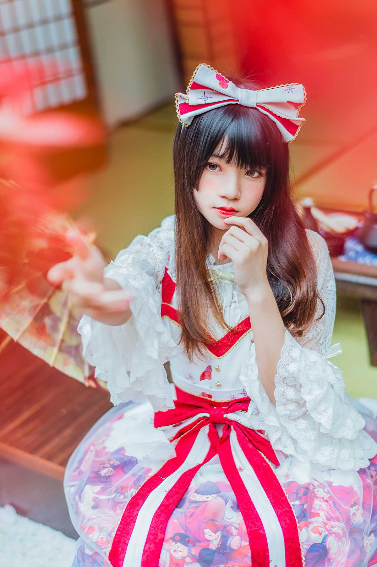 图片[22]-桜桃喵 和风lolita [22P] – 速更版-美库