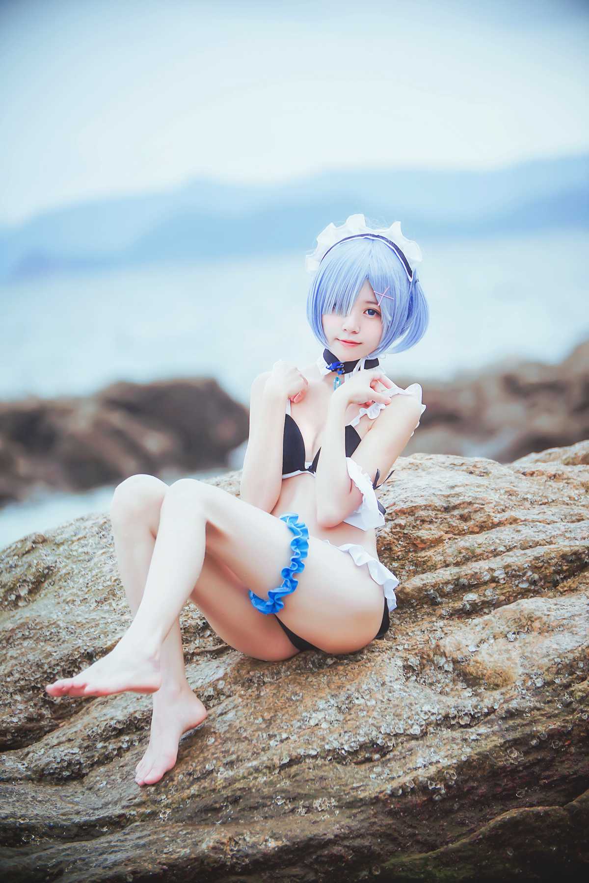 图片[21]-桜桃喵 蕾姆COS [48P] – 速更版-美库