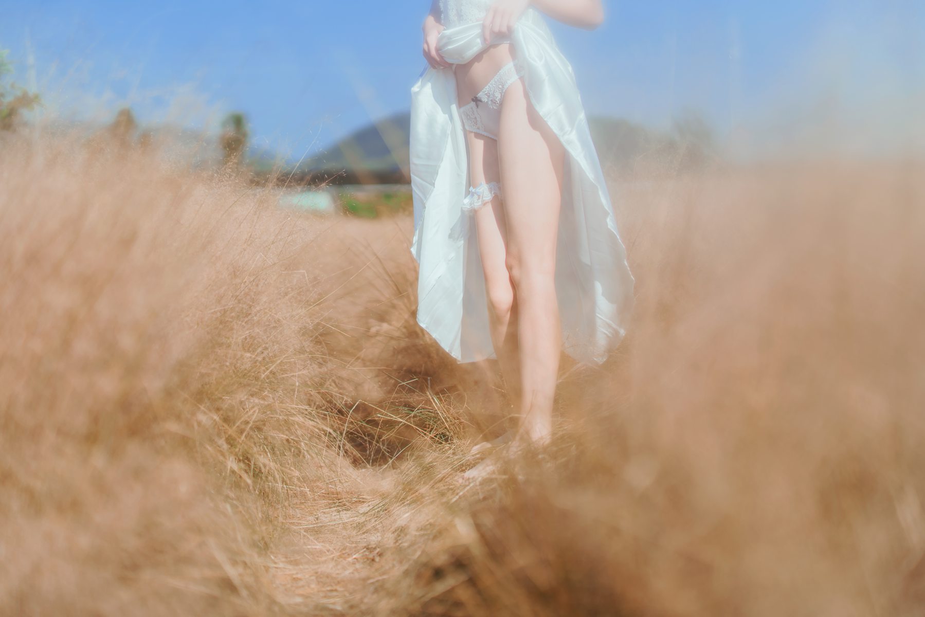 图片[13]-桜桃喵 冬眠 白裙上 [48P] – 速更版-美库