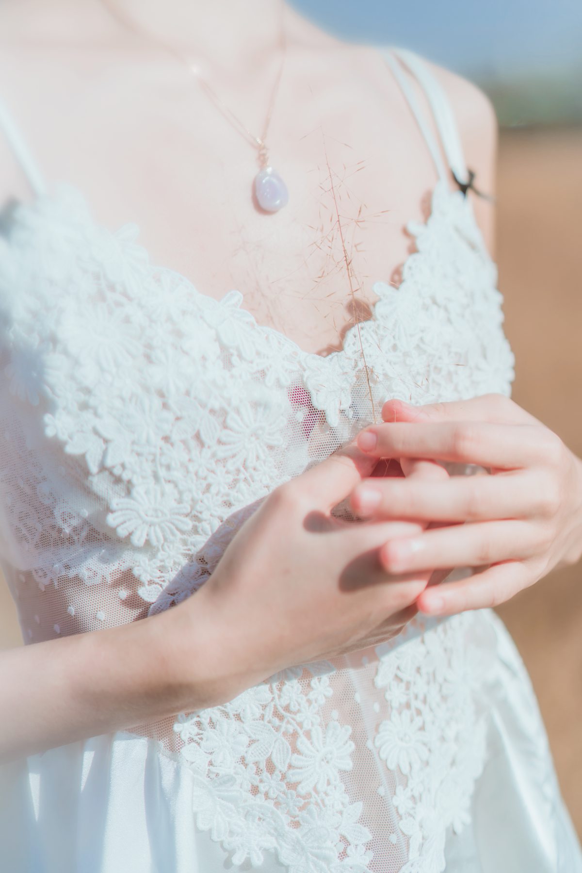 图片[18]-桜桃喵 冬眠 白裙上 [48P] – 速更版-美库