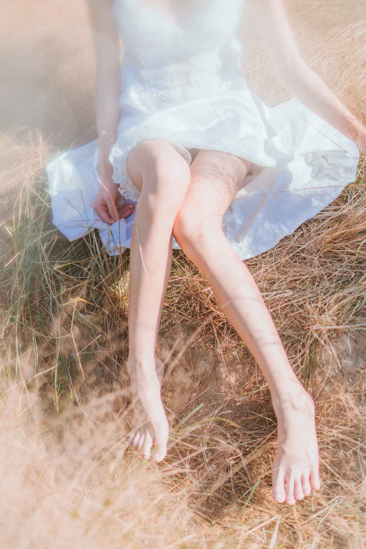 图片[27]-桜桃喵 冬眠 白裙上 [48P] – 速更版-美库