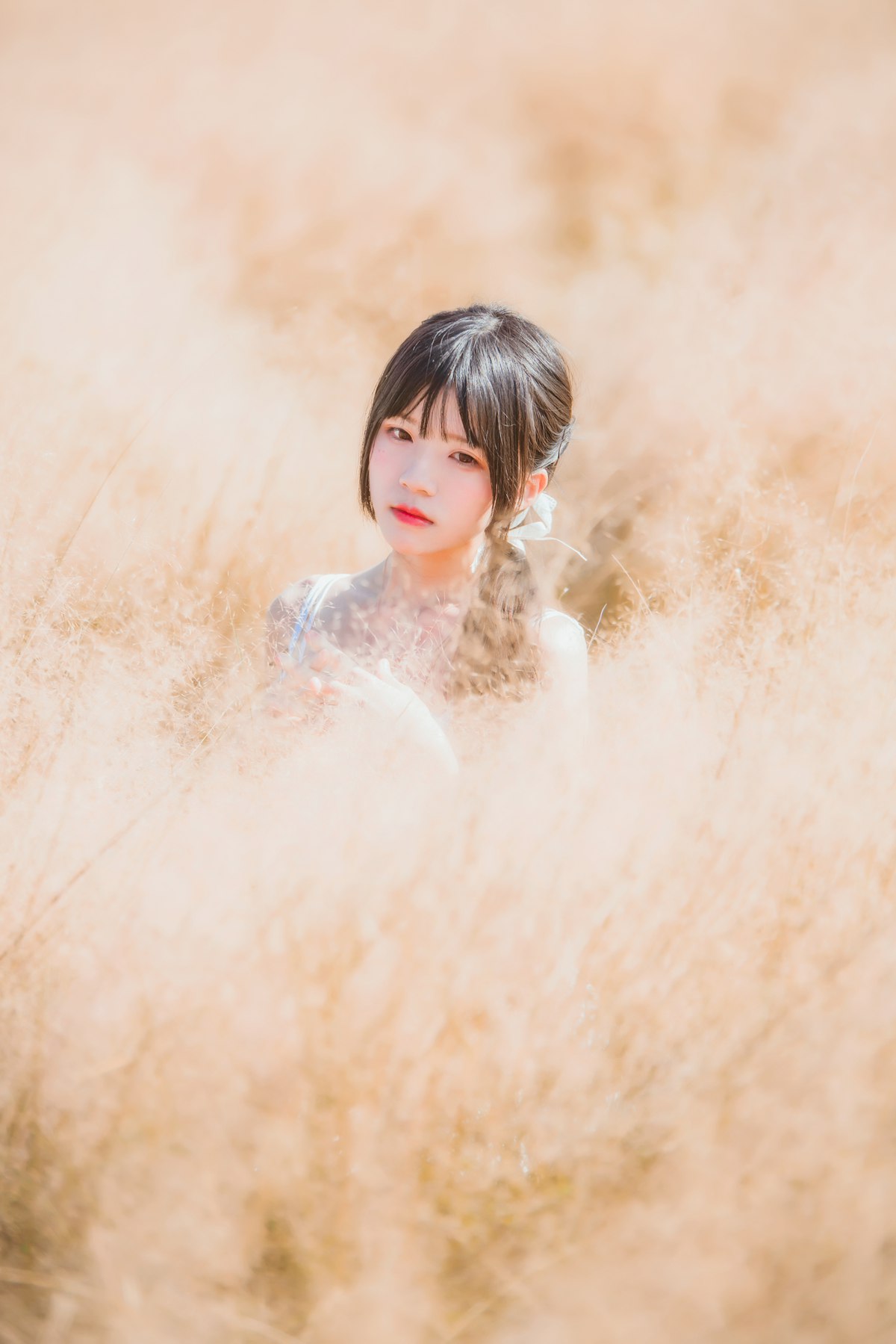 图片[42]-桜桃喵 冬眠 白裙上 [48P] – 速更版-美库