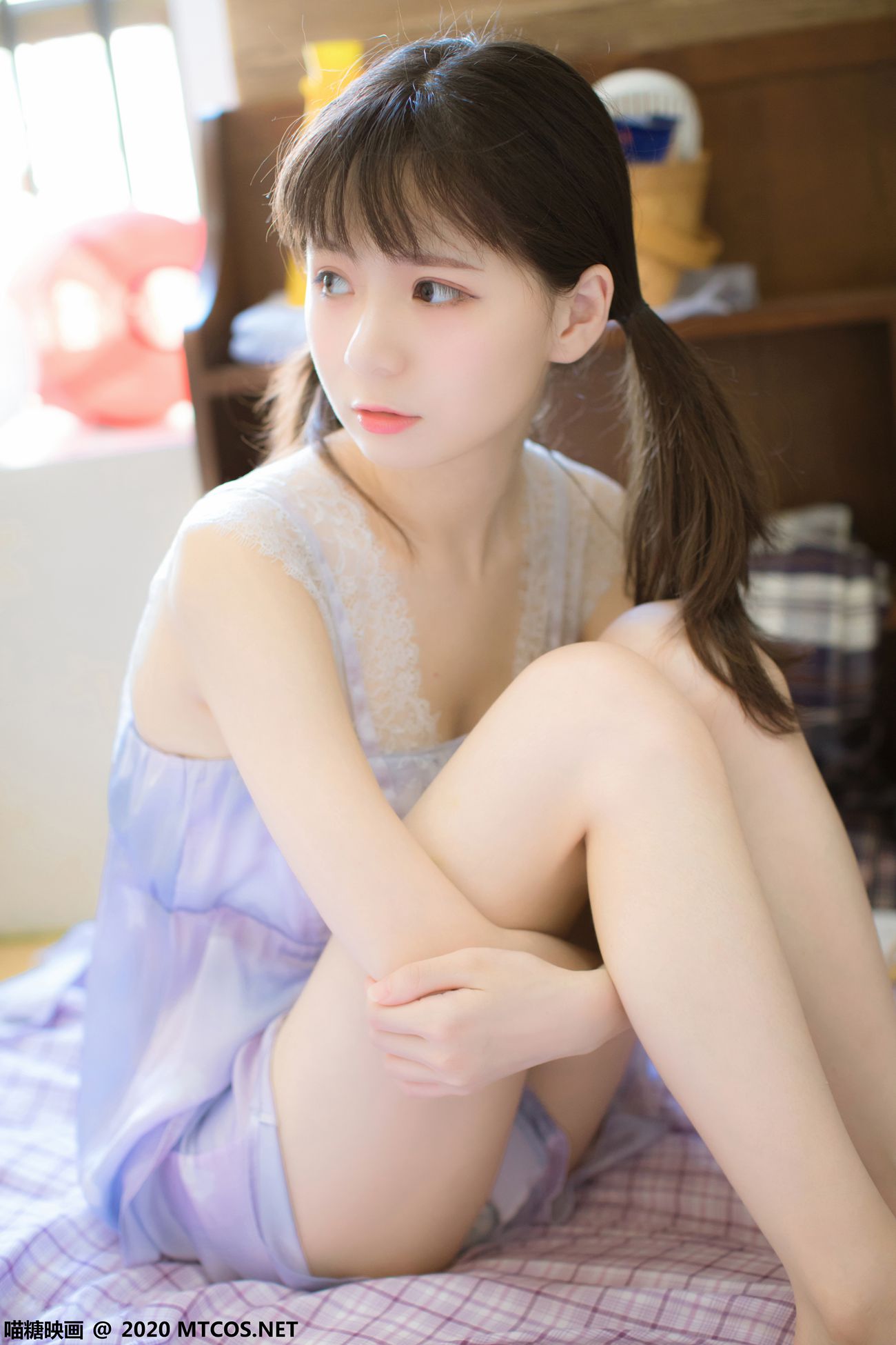 图片[12]-[喵糖映画]VOL.321 蓝色私房[20P] – 速更版-美库