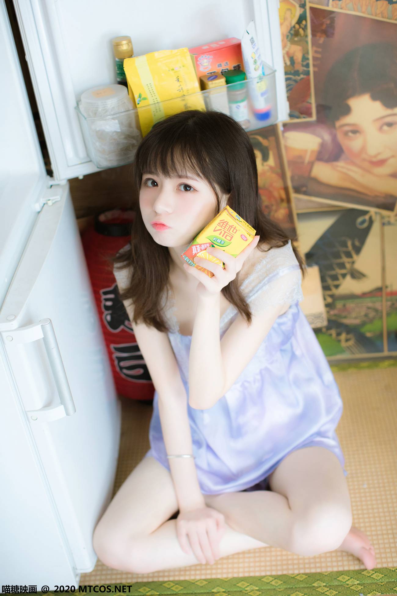 图片[14]-[喵糖映画]VOL.321 蓝色私房[20P] – 速更版-美库