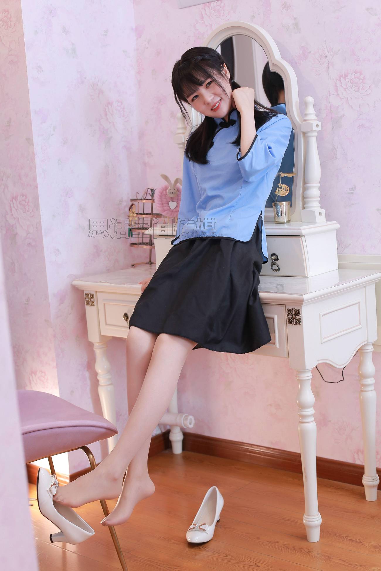 图片[40]-[SiHua思话]SH202 筱蝶 民国小学妹[49P] – 速更版-美库