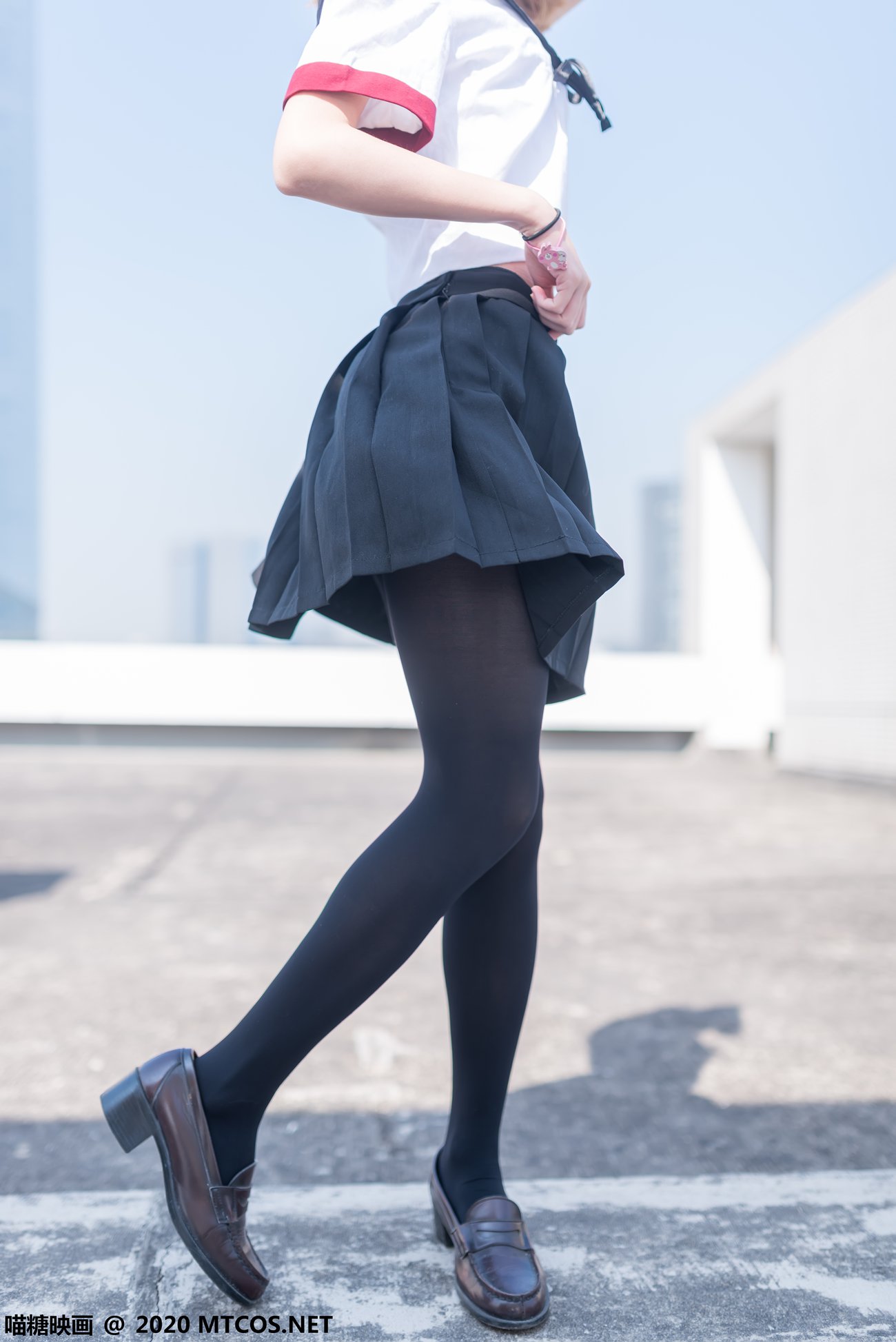 图片[15]-[喵糖映画]VOL.322 天台少女[46P] – 速更版-美库