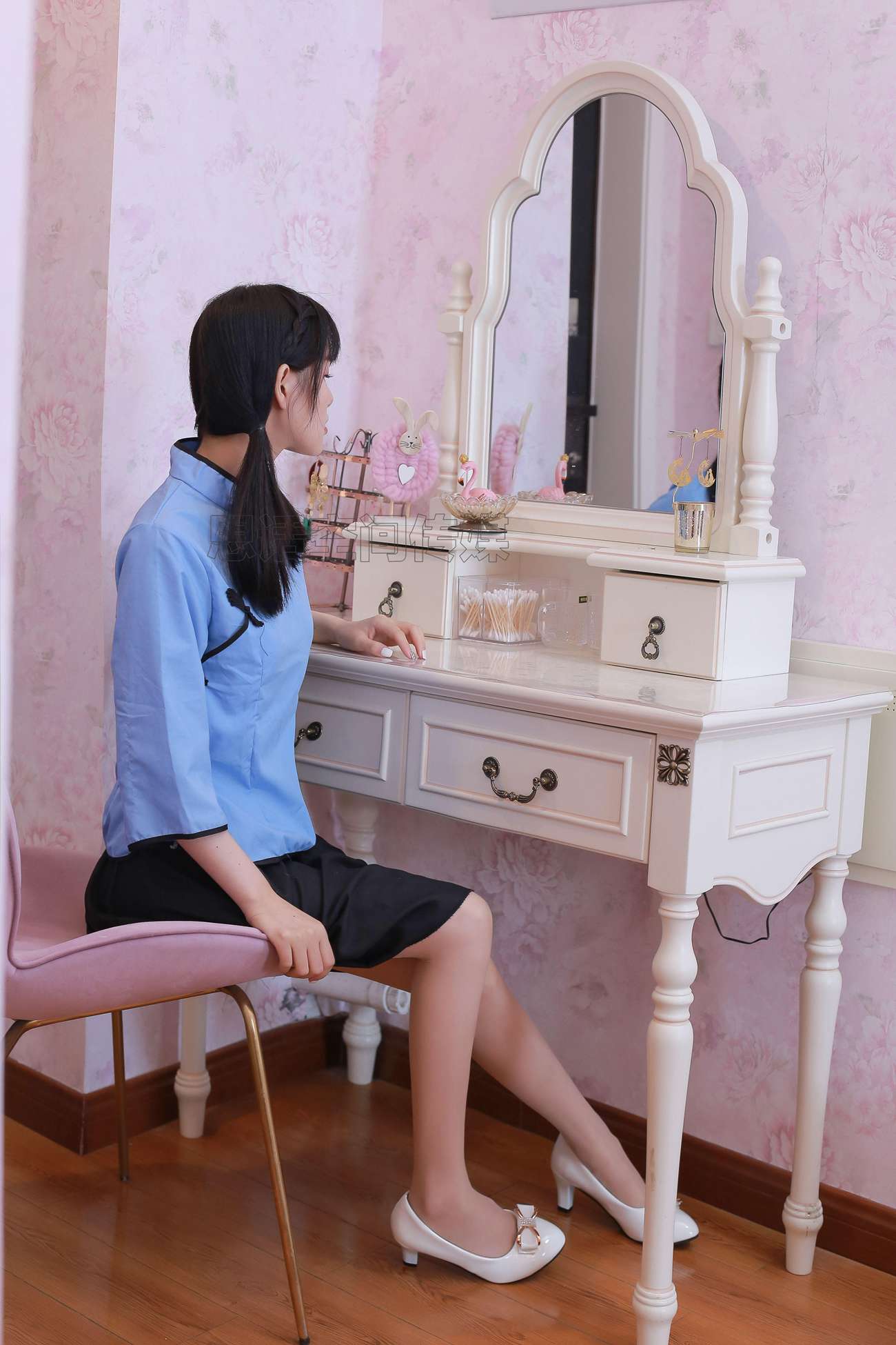 图片[46]-[SiHua思话]SH202 筱蝶 民国小学妹[49P] – 速更版-美库