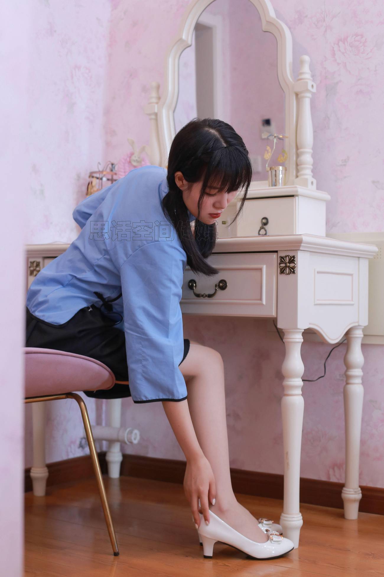 图片[48]-[SiHua思话]SH202 筱蝶 民国小学妹[49P] – 速更版-美库