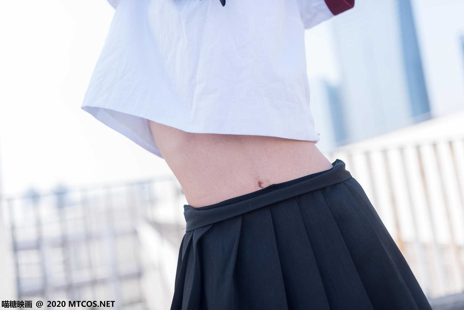 图片[27]-[喵糖映画]VOL.322 天台少女[46P] – 速更版-美库