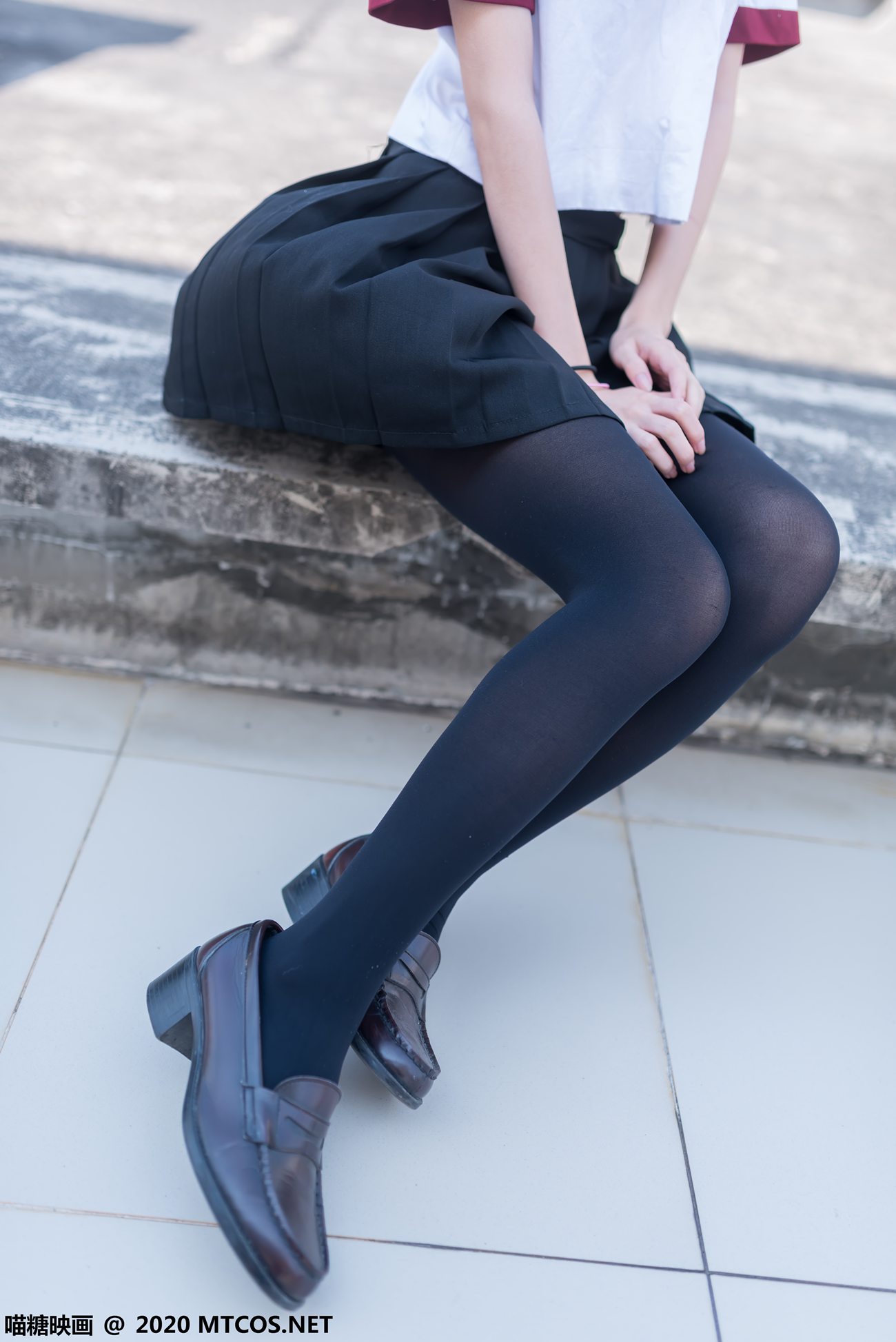 图片[41]-[喵糖映画]VOL.322 天台少女[46P] – 速更版-美库