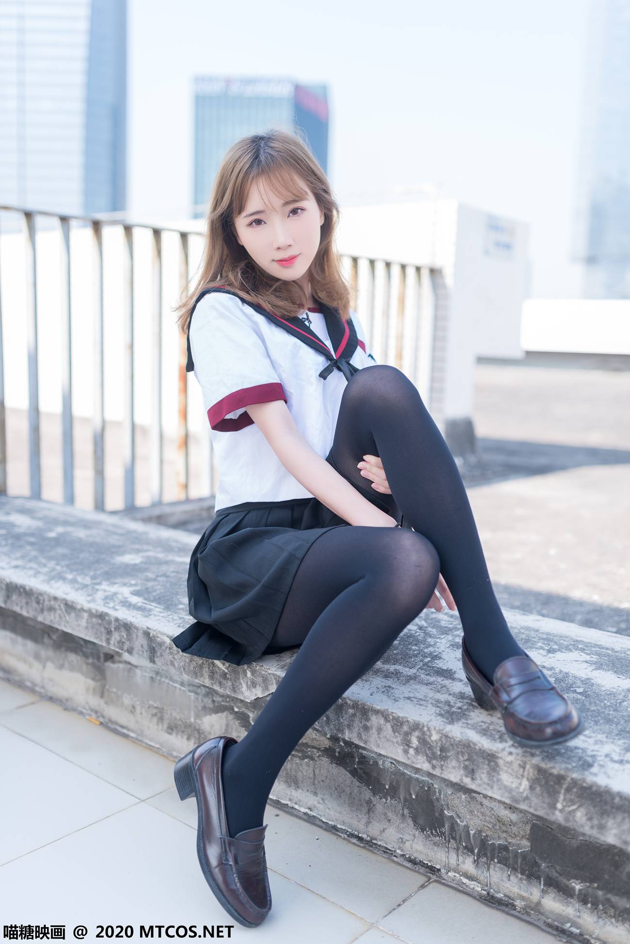 图片[48]-[喵糖映画]VOL.322 天台少女[46P] – 速更版-美库