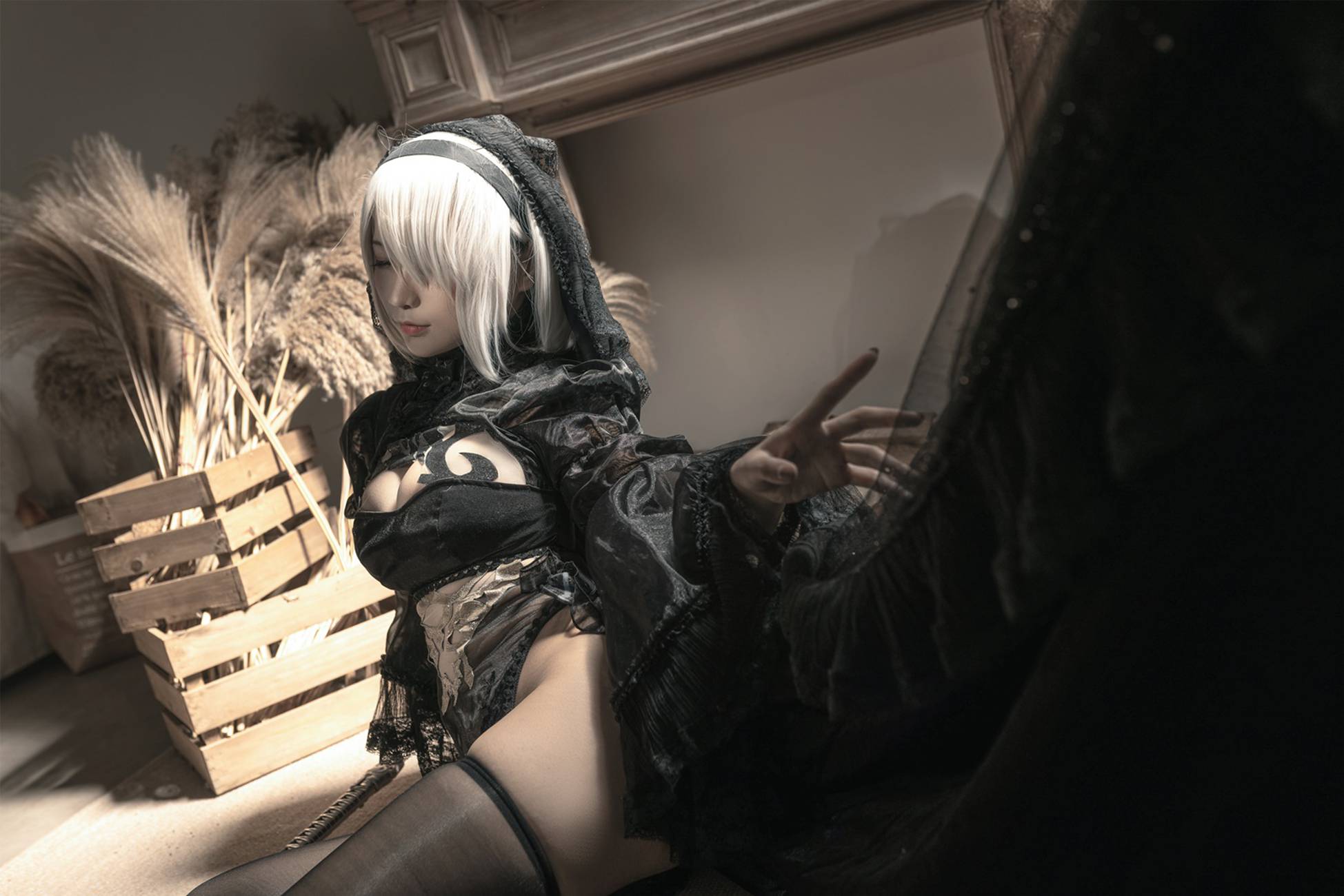 图片[18]-蠢沫沫 尼尔纪元 黑花嫁 [20P] – 速更版-美库