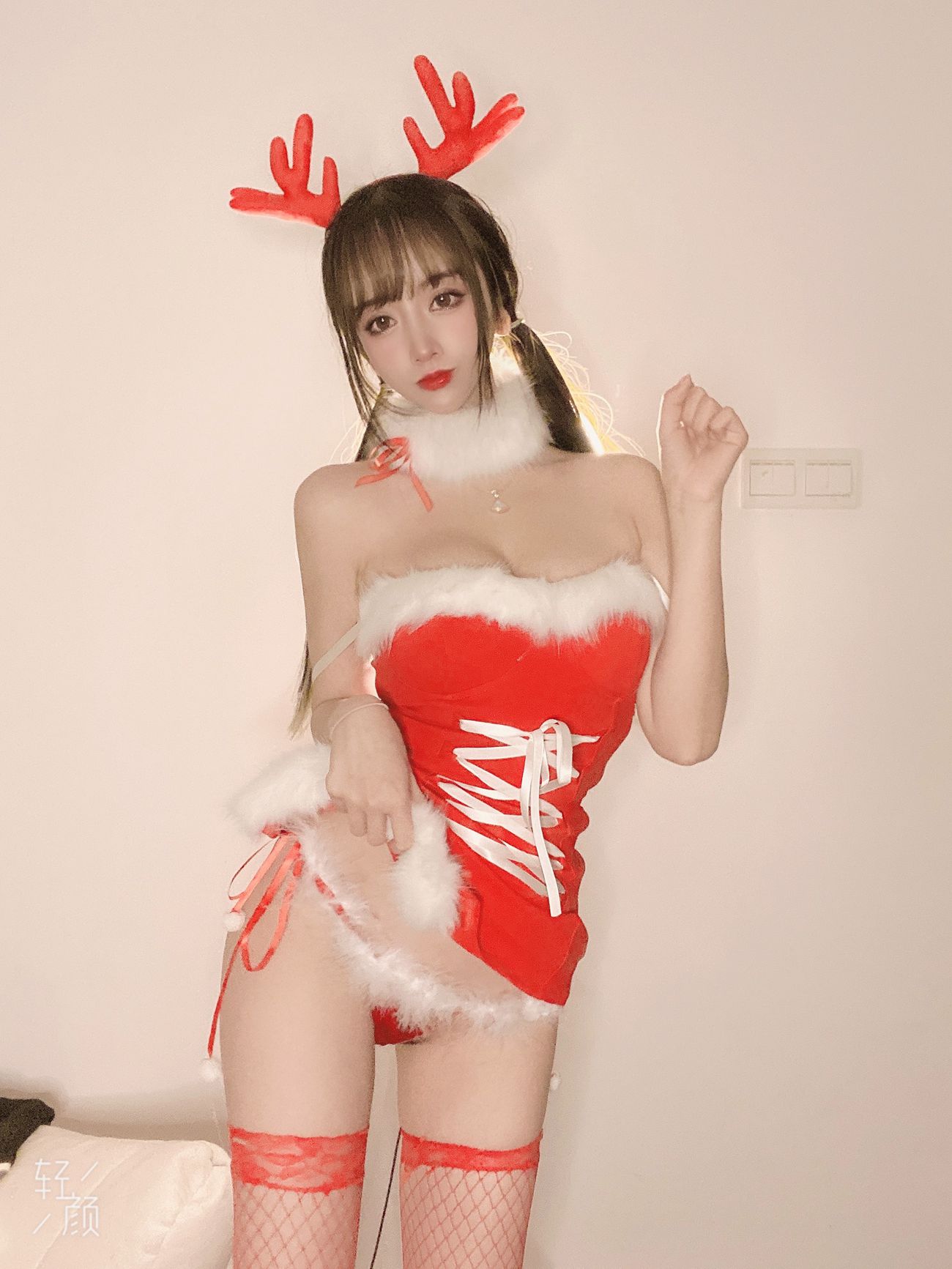 图片[34]-过期米线线喵 – 圣诞特辑 [36P] – 速更版-美库