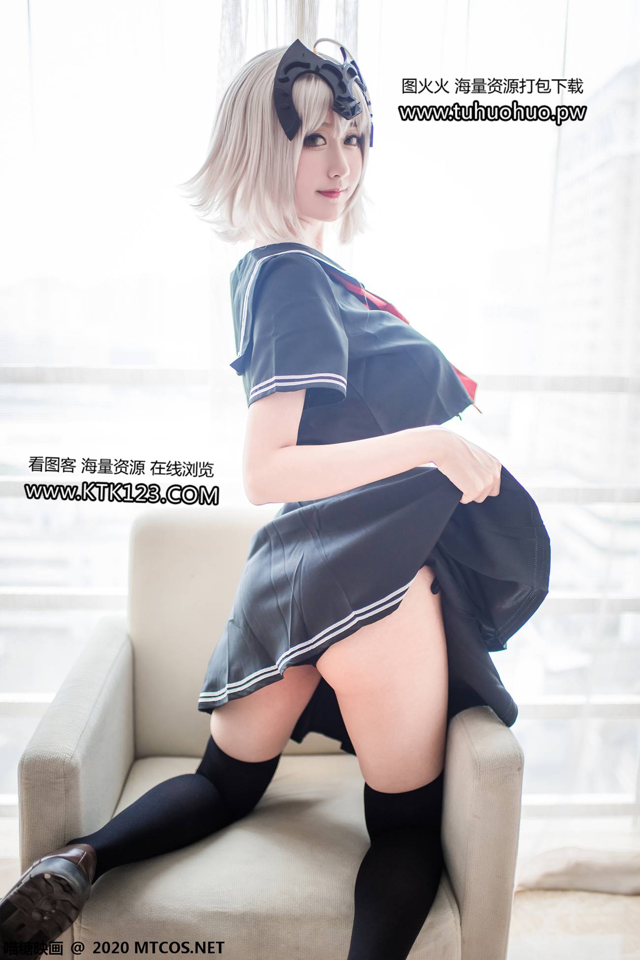 图片[10]-[喵糖映画]VOL.324 贞德黑[20P] – 速更版-美库