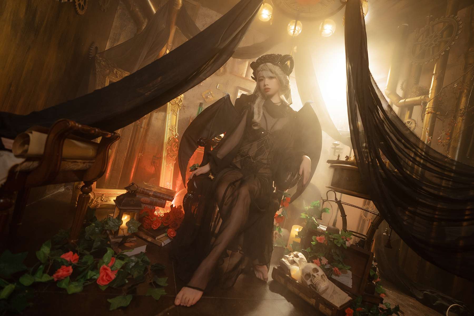 图片[19]-雯妹不讲道理 魅魔本 gothic devil [16P] – 速更版-美库