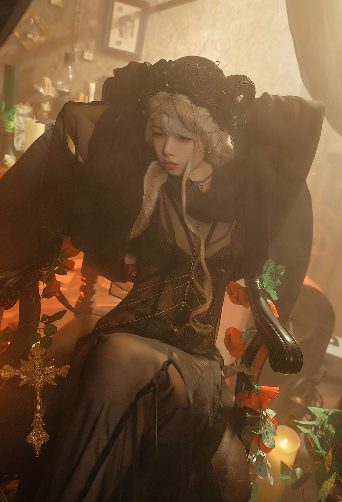 图片[21]-雯妹不讲道理 魅魔本 gothic devil [16P] – 速更版-美库