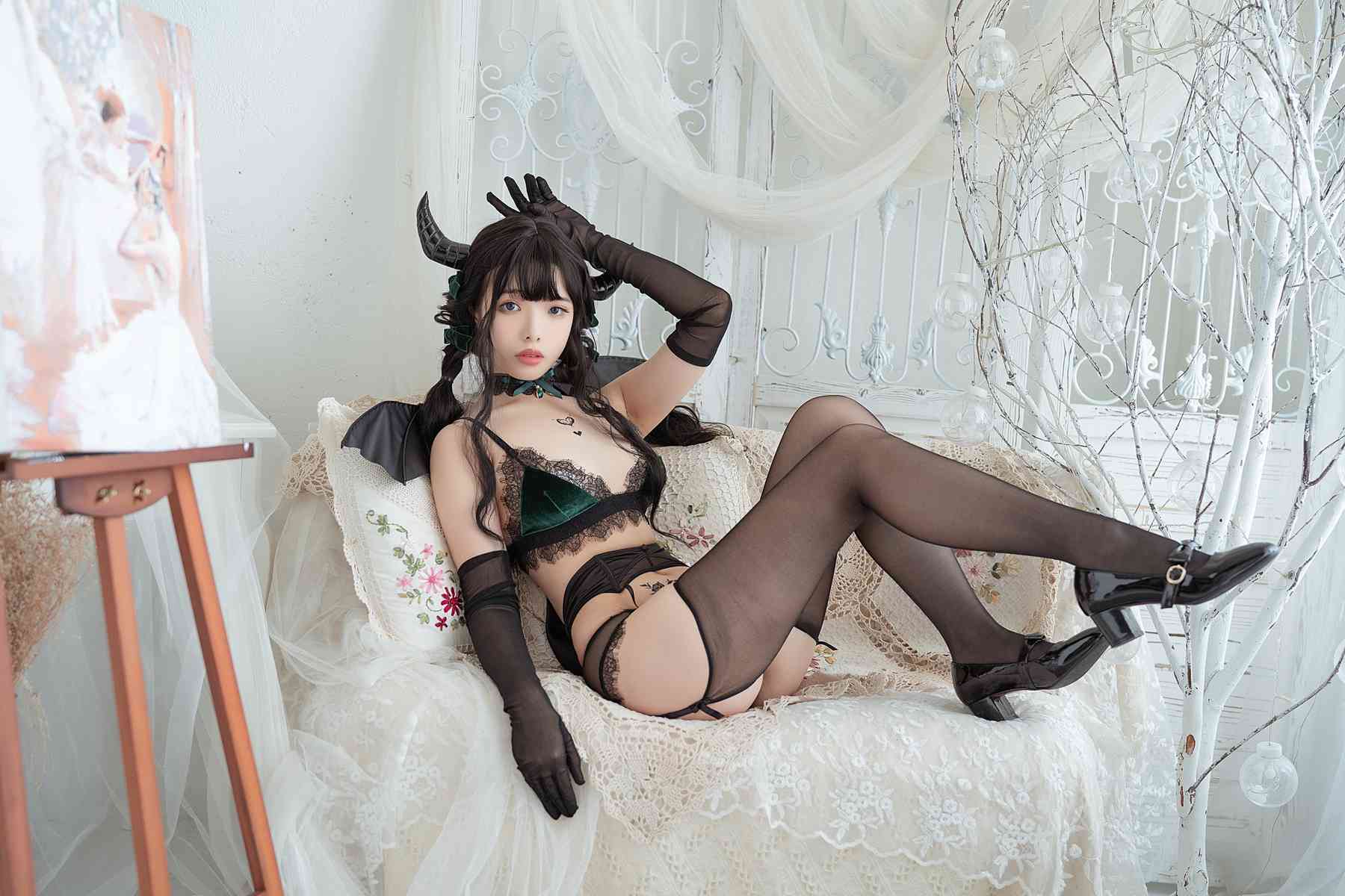 图片[56]-雯妹不讲道理 魅魔本 Proud devil [50P] – 速更版-美库