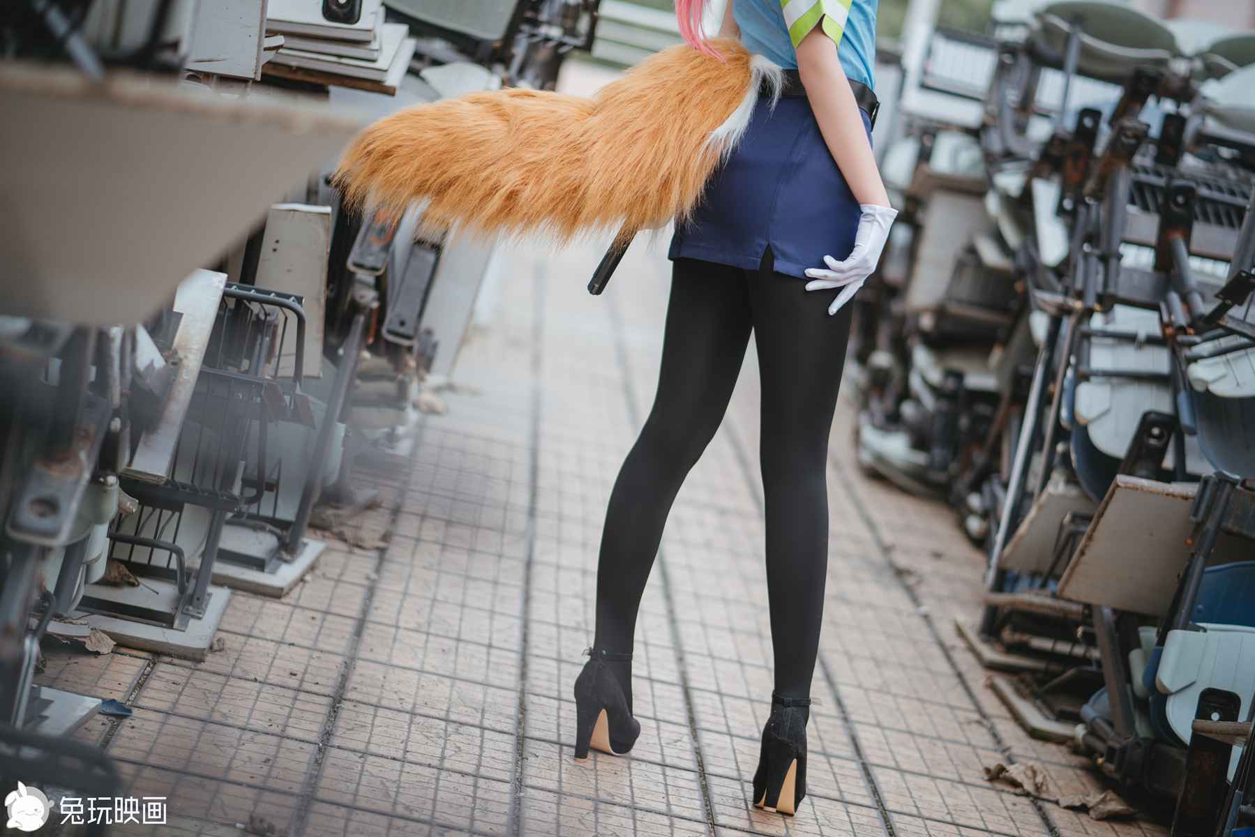 图片[12]-兔玩映画 C174 女警玉藻前 [41P] – 速更版-美库