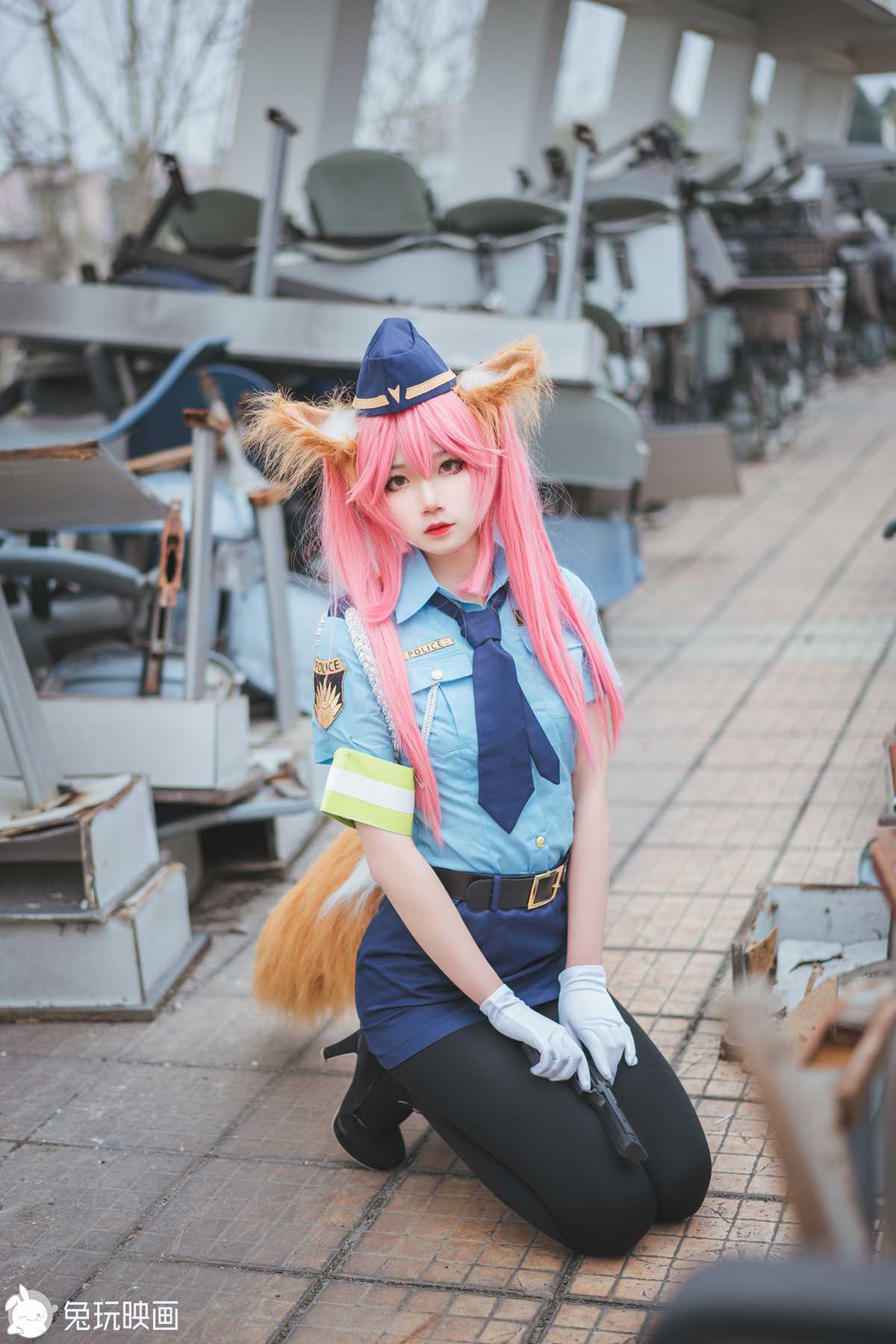 图片[23]-兔玩映画 C174 女警玉藻前 [41P] – 速更版-美库