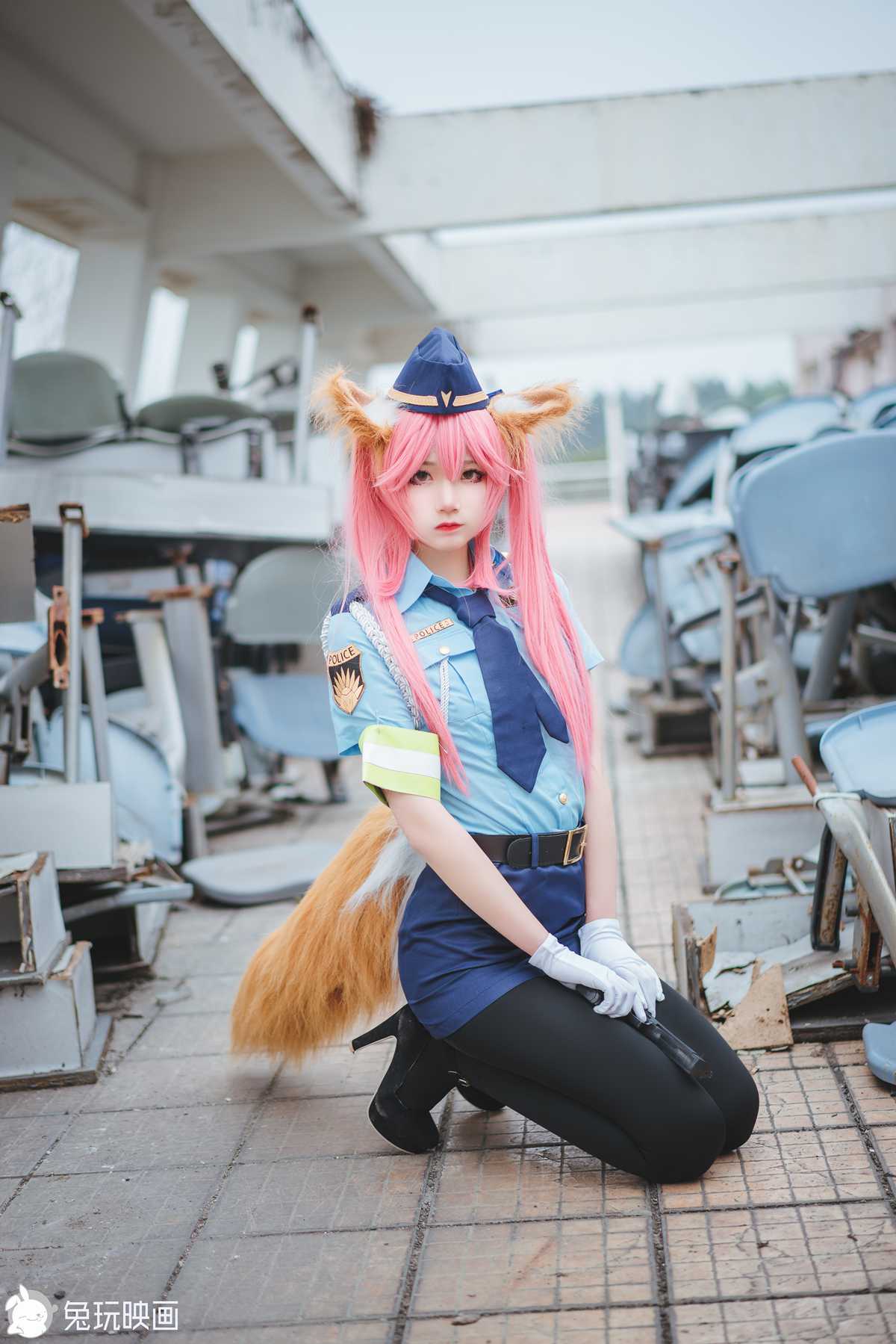 图片[24]-兔玩映画 C174 女警玉藻前 [41P] – 速更版-美库