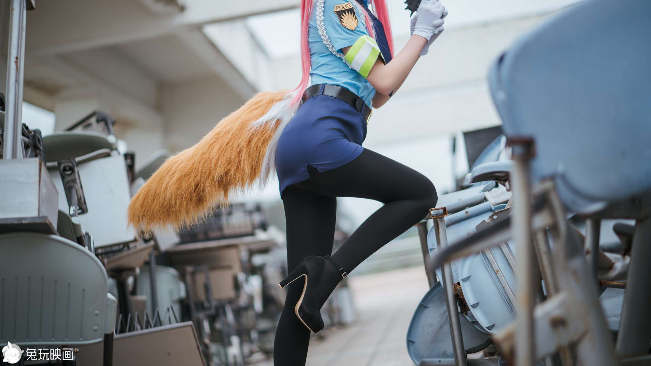 图片[26]-兔玩映画 C174 女警玉藻前 [41P] – 速更版-美库