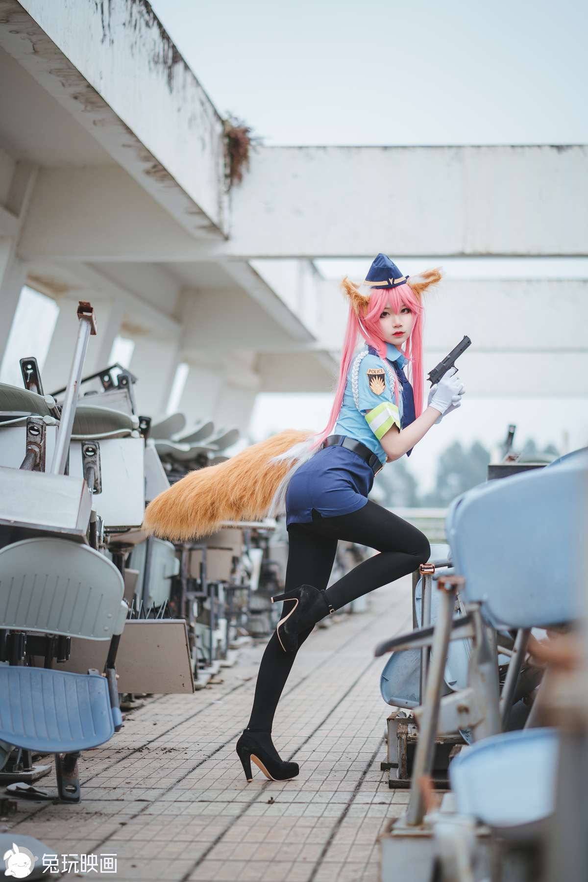 图片[27]-兔玩映画 C174 女警玉藻前 [41P] – 速更版-美库