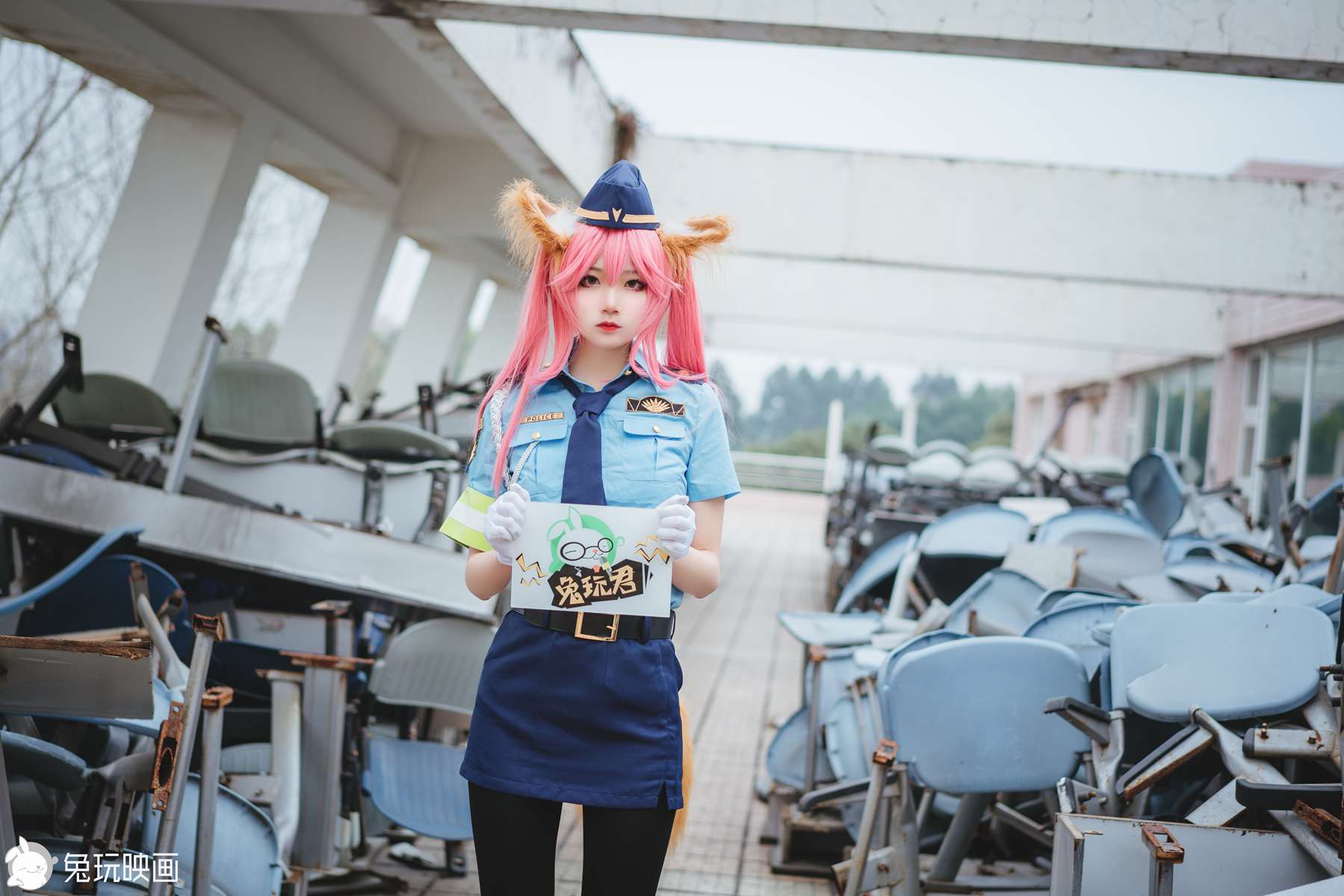 图片[30]-兔玩映画 C174 女警玉藻前 [41P] – 速更版-美库