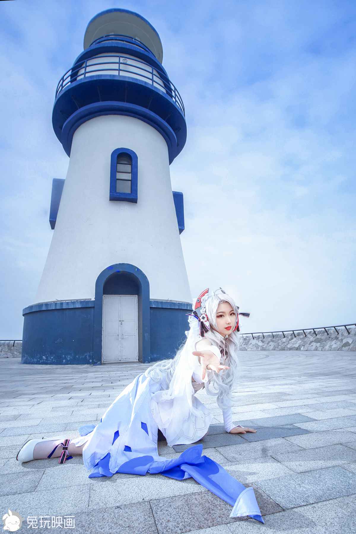 图片[19]-兔玩映画 C175 碧蓝-欧根花嫁 [35P] – 速更版-美库