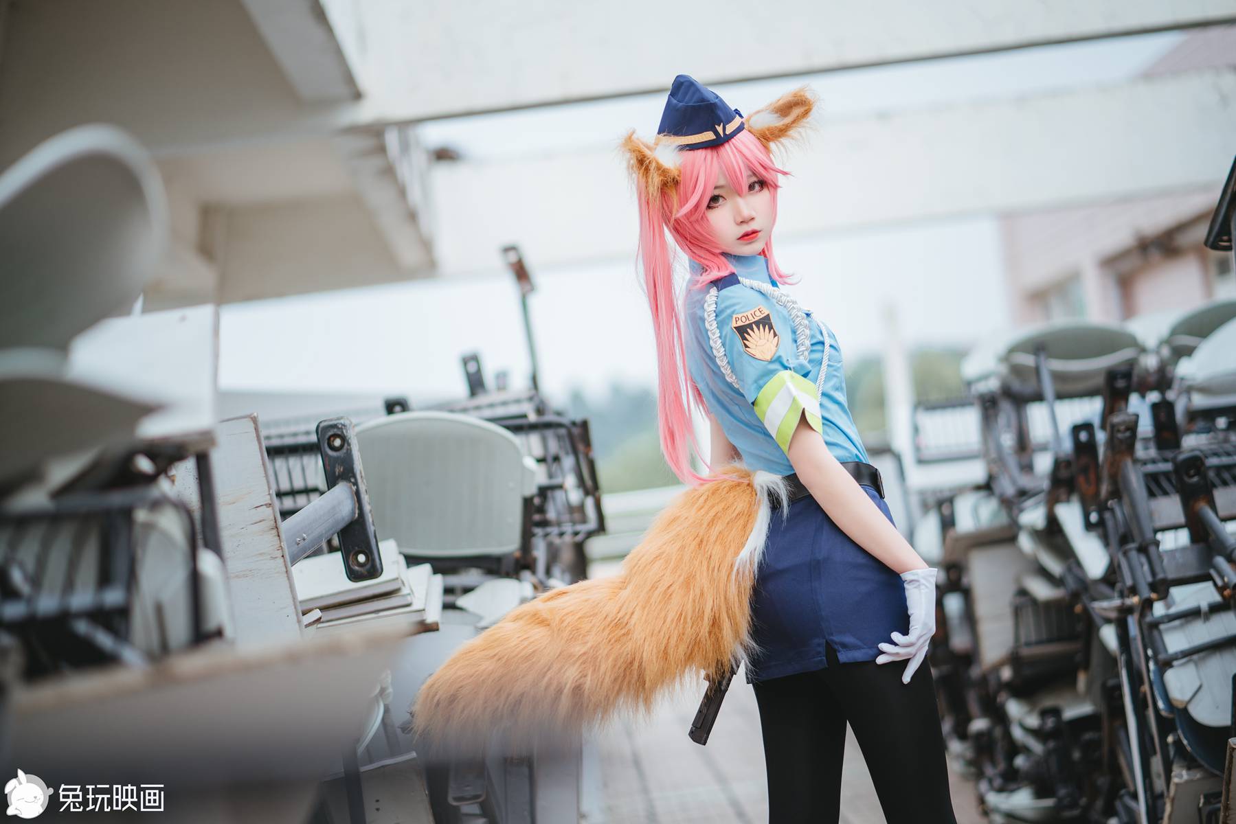 图片[33]-兔玩映画 C174 女警玉藻前 [41P] – 速更版-美库