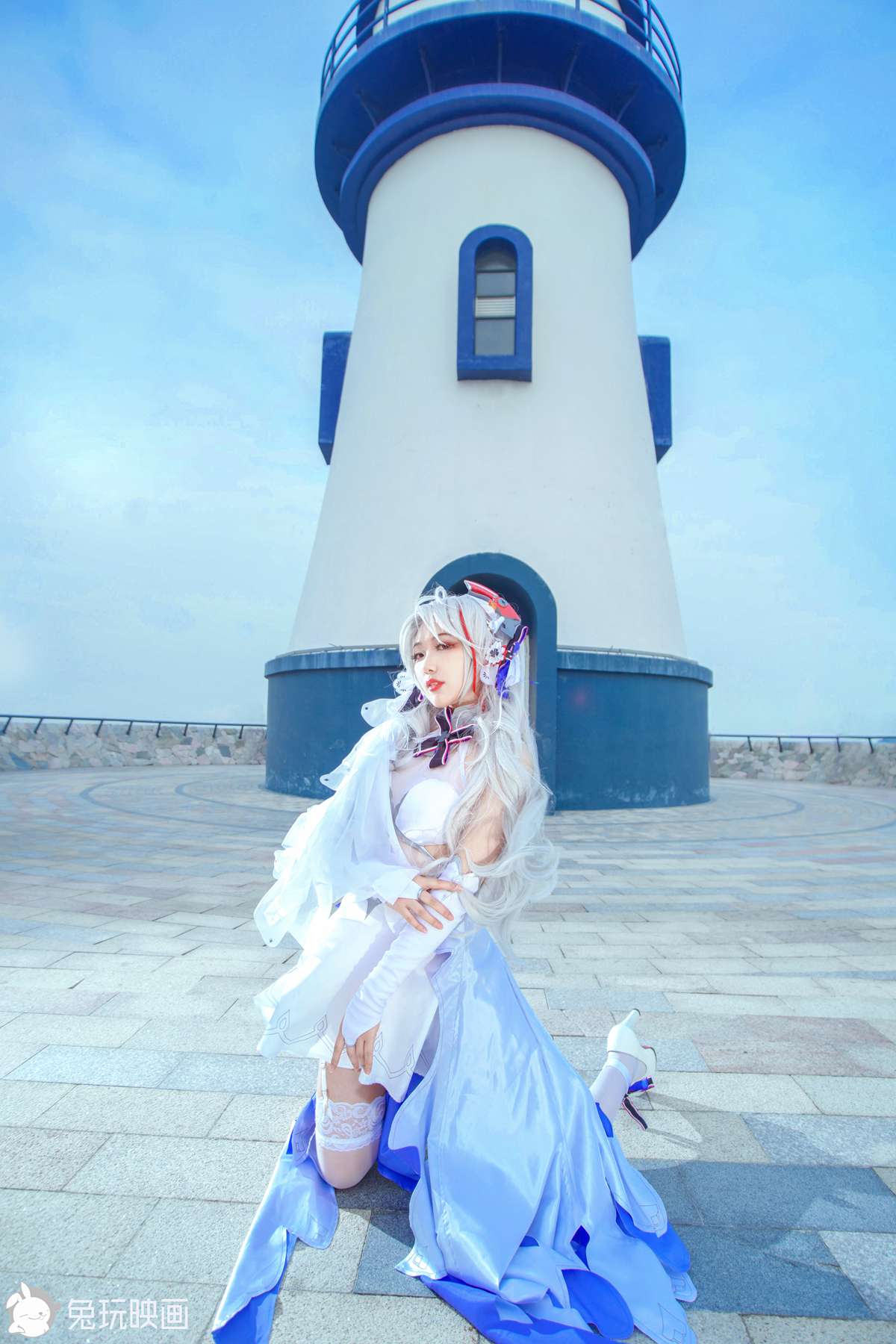 图片[23]-兔玩映画 C175 碧蓝-欧根花嫁 [35P] – 速更版-美库