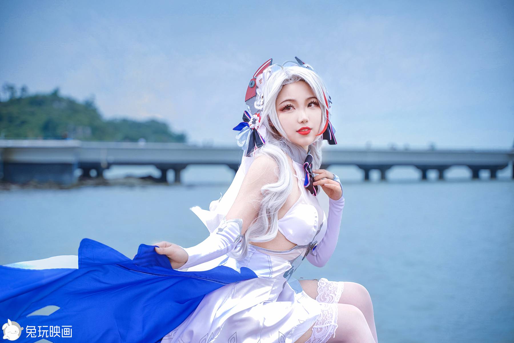 图片[24]-兔玩映画 C175 碧蓝-欧根花嫁 [35P] – 速更版-美库