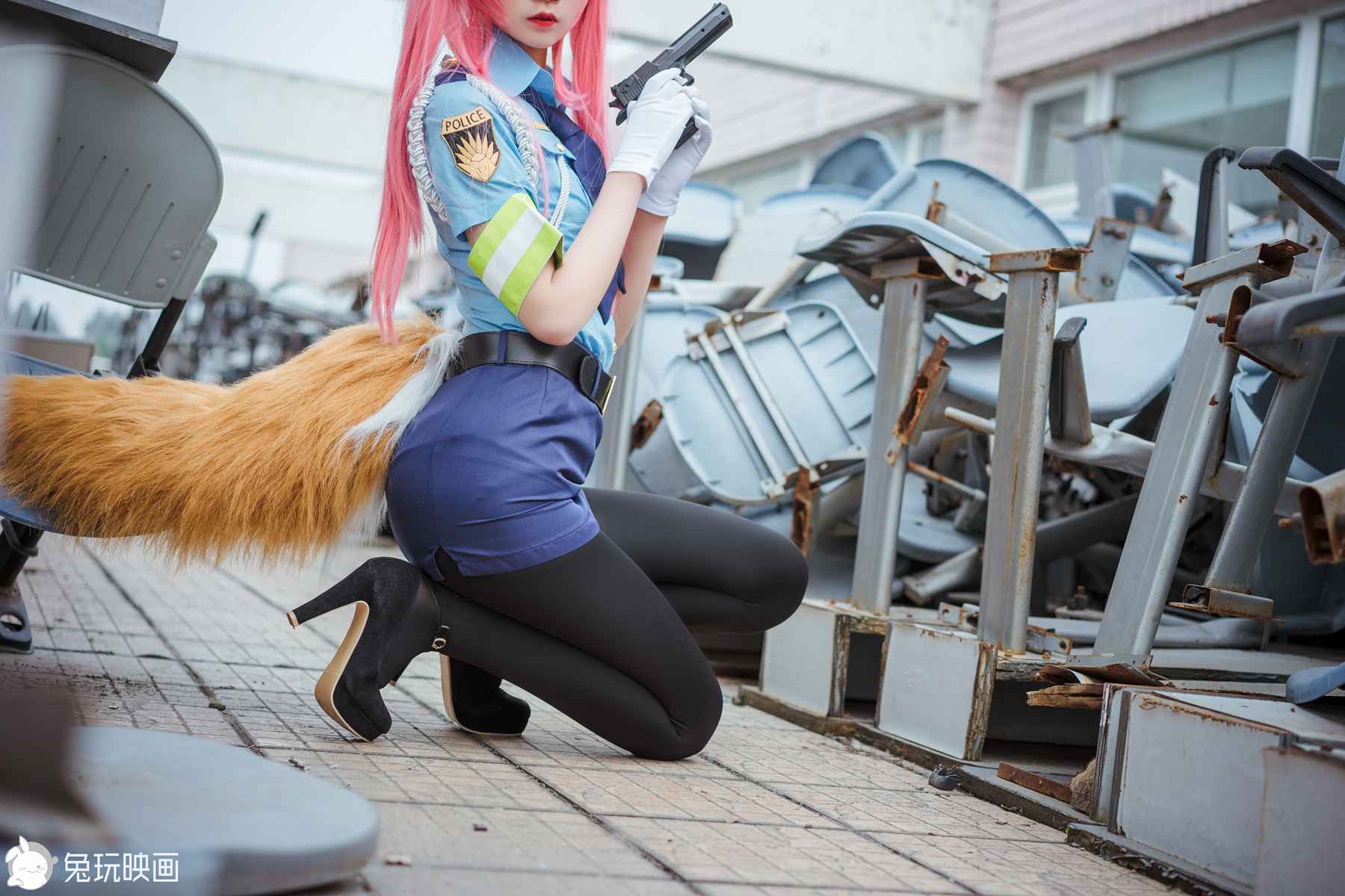 图片[40]-兔玩映画 C174 女警玉藻前 [41P] – 速更版-美库