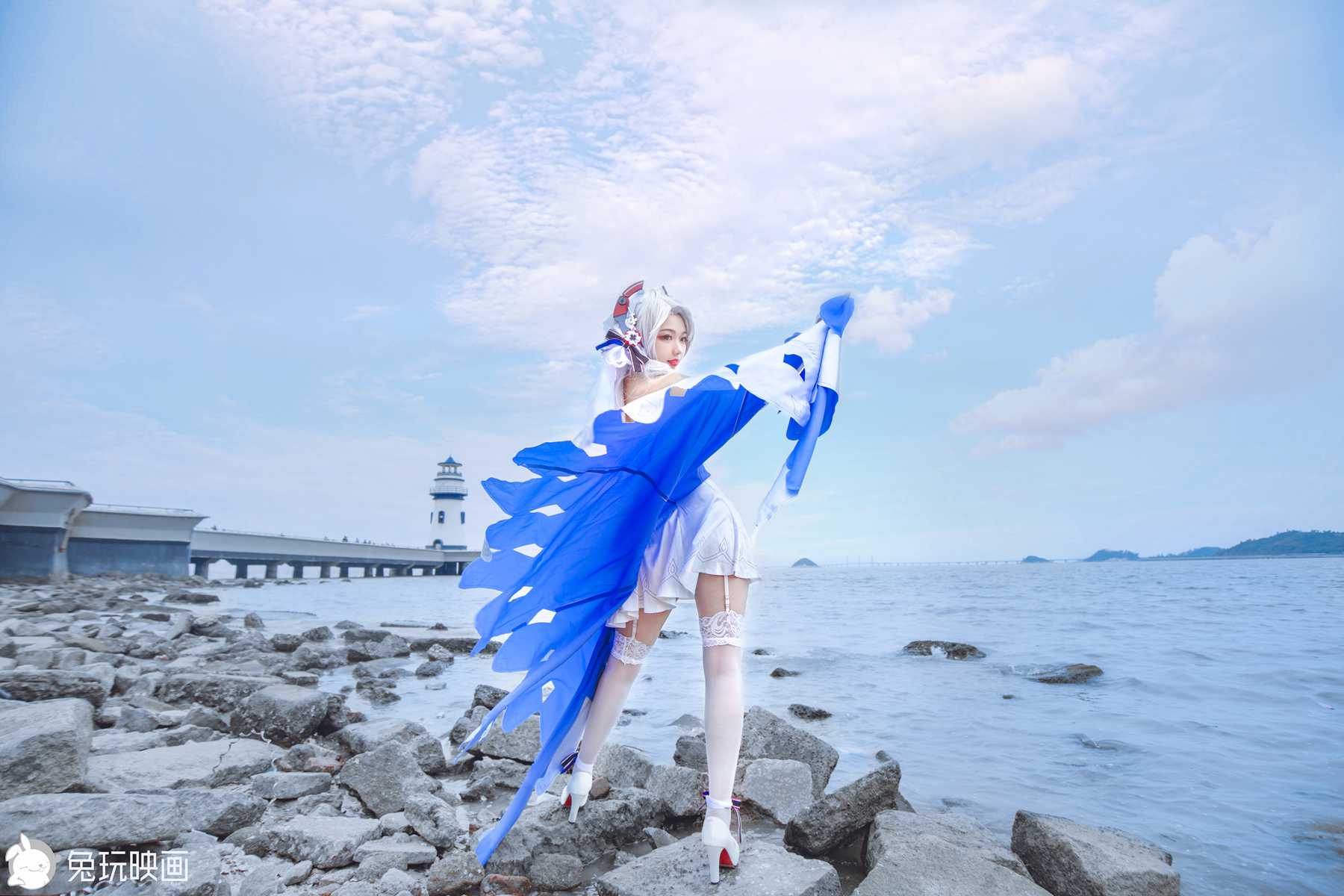 图片[27]-兔玩映画 C175 碧蓝-欧根花嫁 [35P] – 速更版-美库