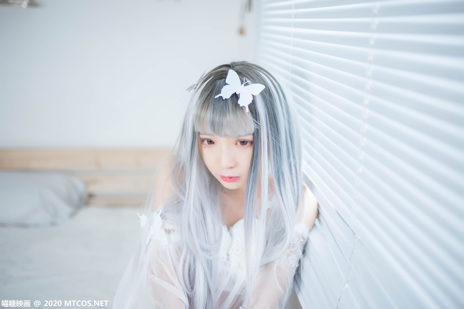 图片[10]-[喵糖映画]VOL.325 白色纱裙[25P] – 速更版-美库