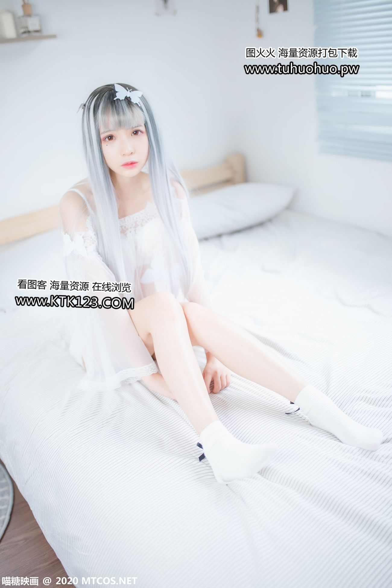 图片[15]-[喵糖映画]VOL.325 白色纱裙[25P] – 速更版-美库