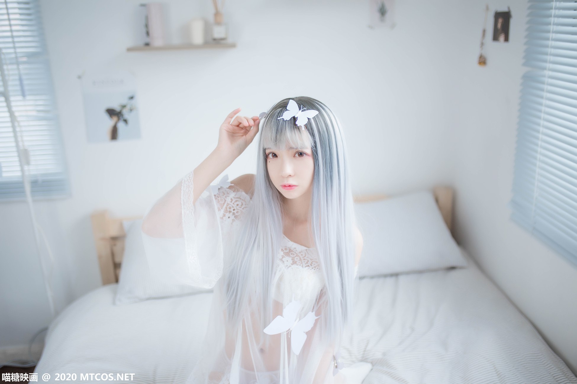 图片[18]-[喵糖映画]VOL.325 白色纱裙[25P] – 速更版-美库