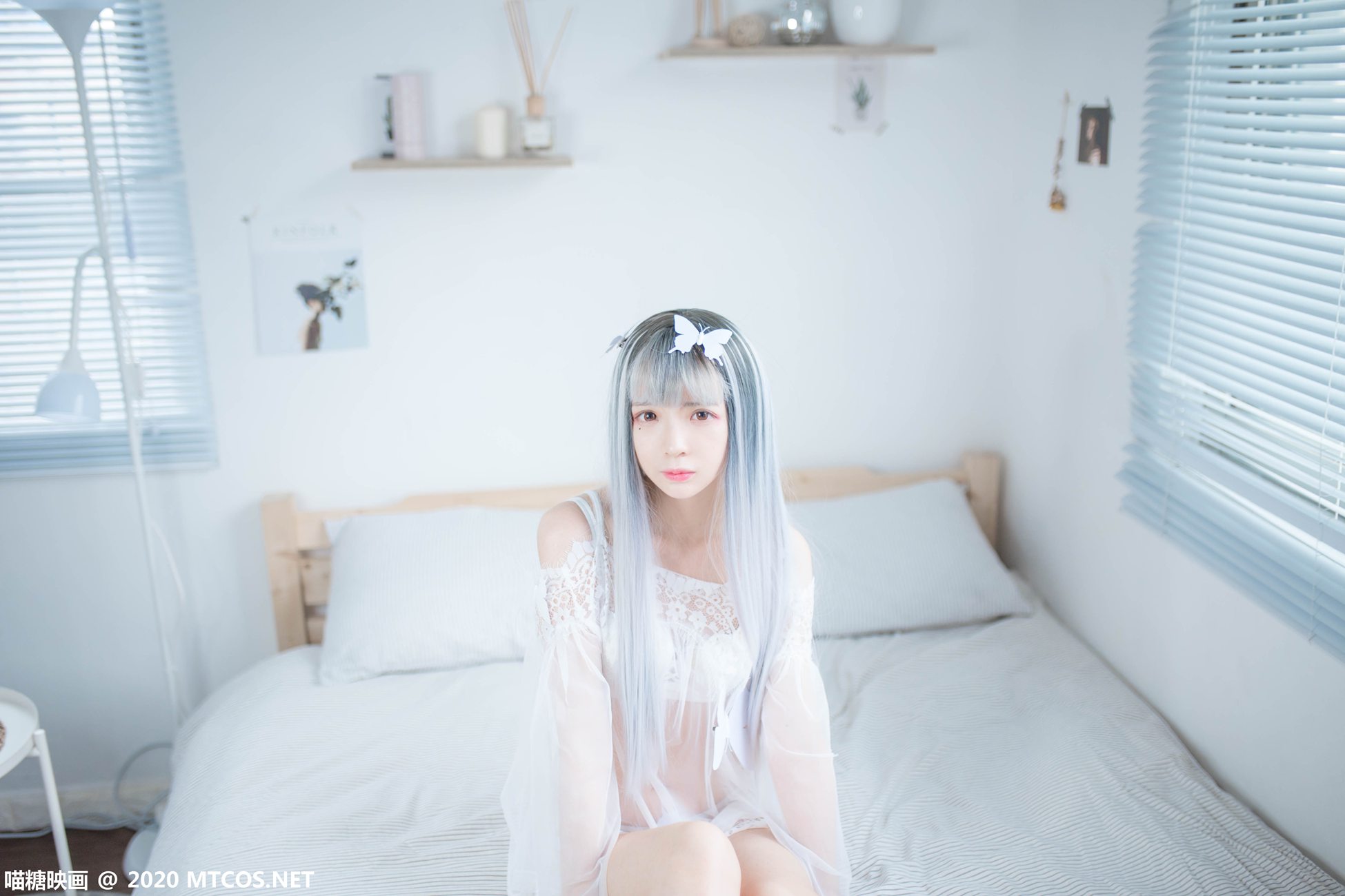 图片[20]-[喵糖映画]VOL.325 白色纱裙[25P] – 速更版-美库