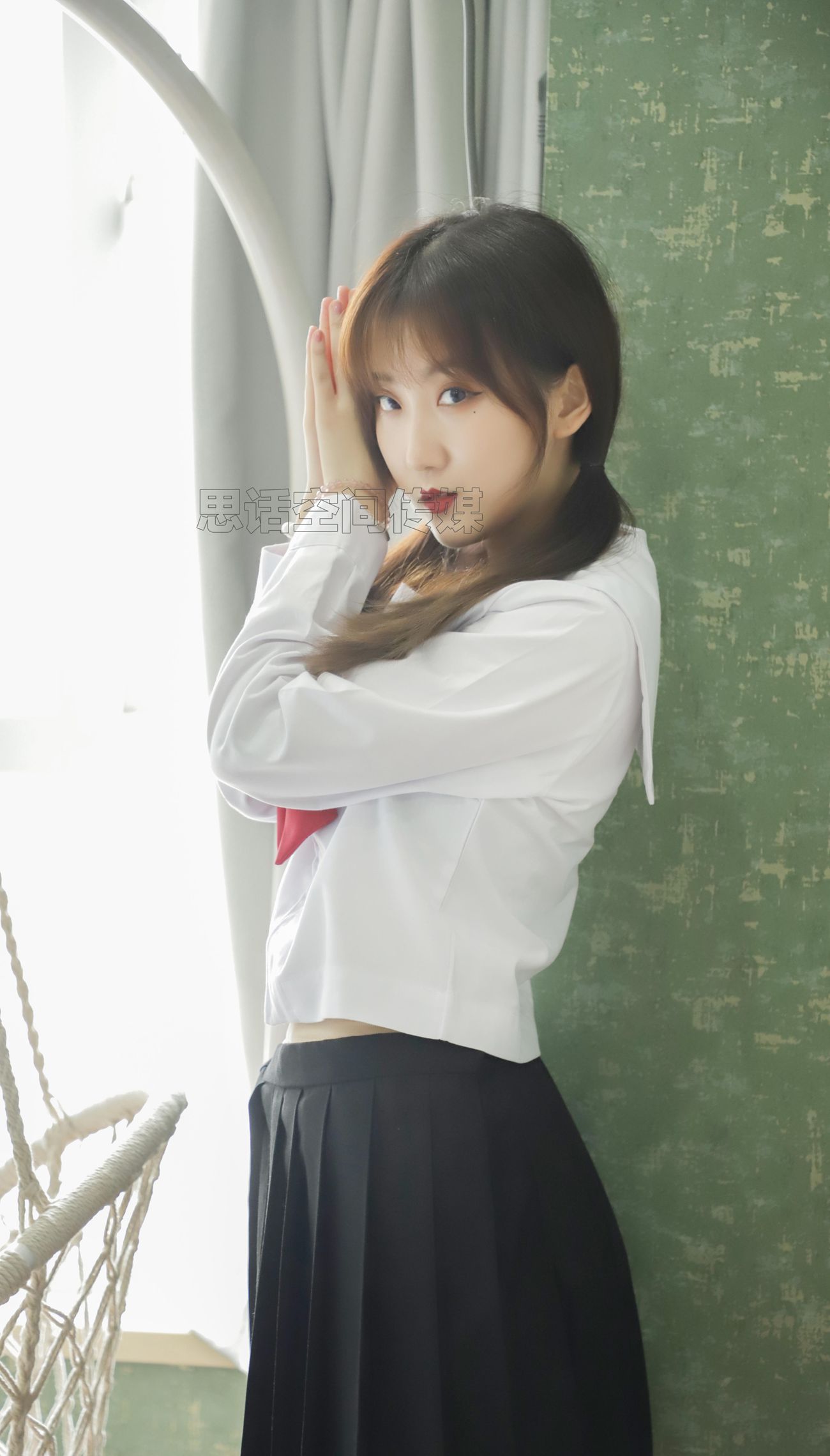 图片[26]-[SiHua思话]SH203 露露 露露的JK[50P] – 速更版-美库