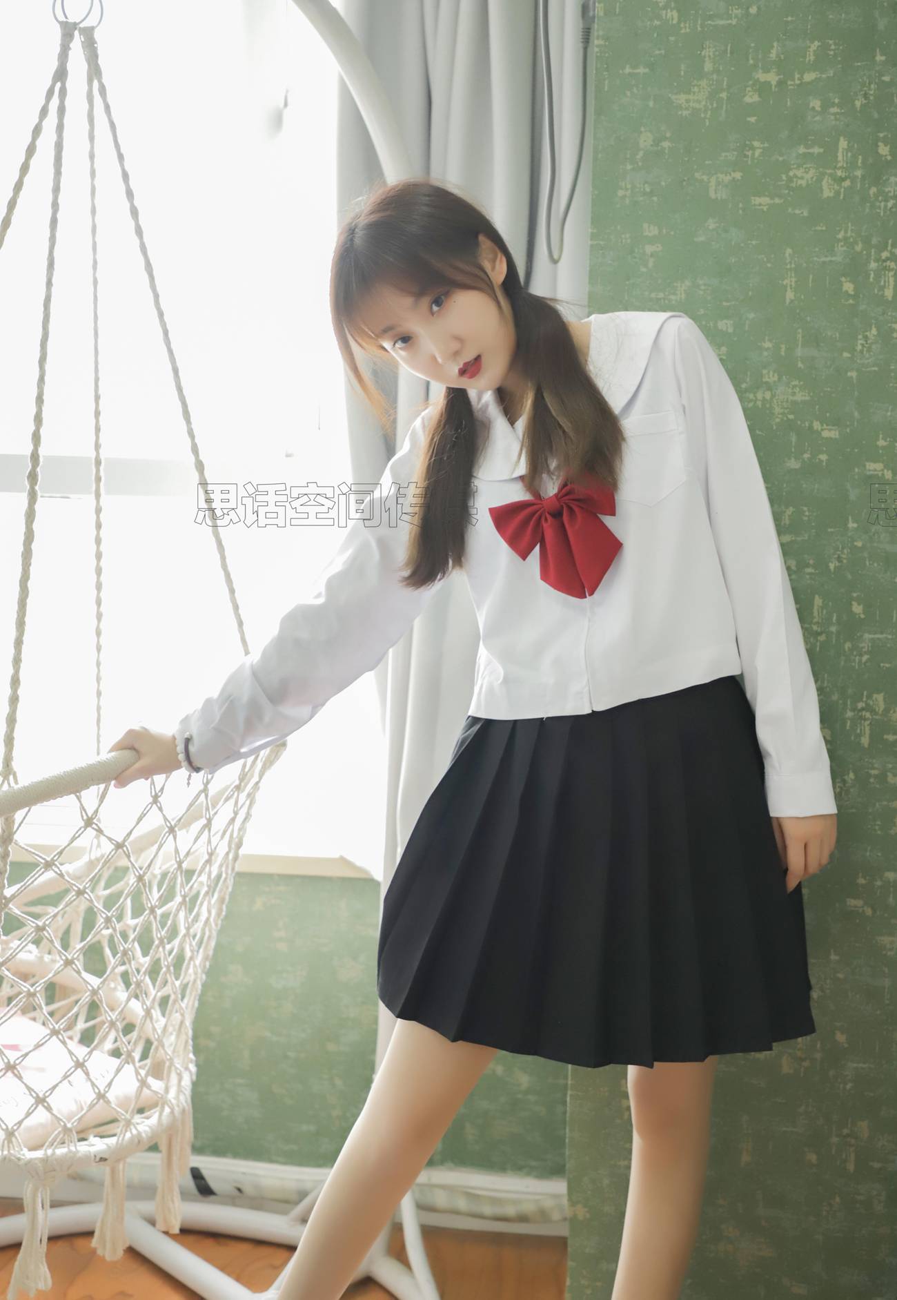 图片[28]-[SiHua思话]SH203 露露 露露的JK[50P] – 速更版-美库