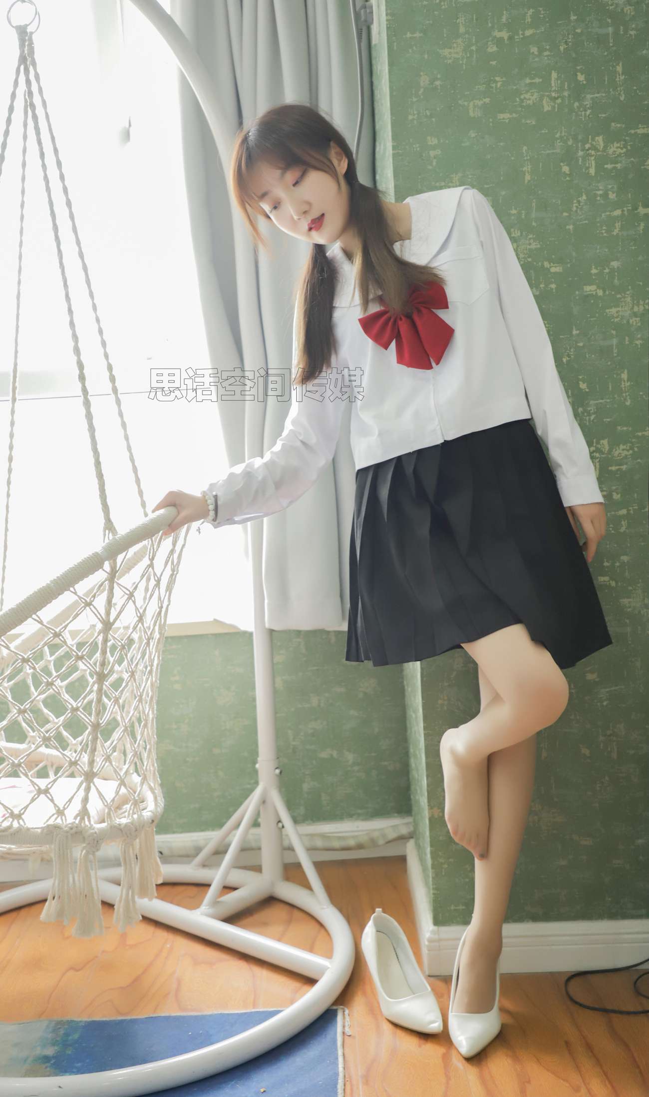 图片[29]-[SiHua思话]SH203 露露 露露的JK[50P] – 速更版-美库