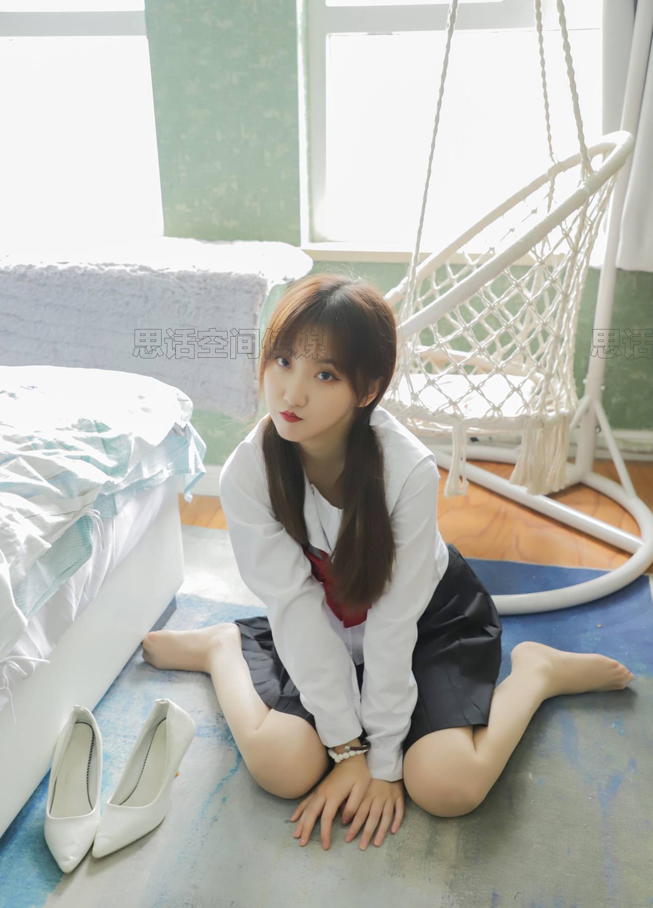 图片[32]-[SiHua思话]SH203 露露 露露的JK[50P] – 速更版-美库