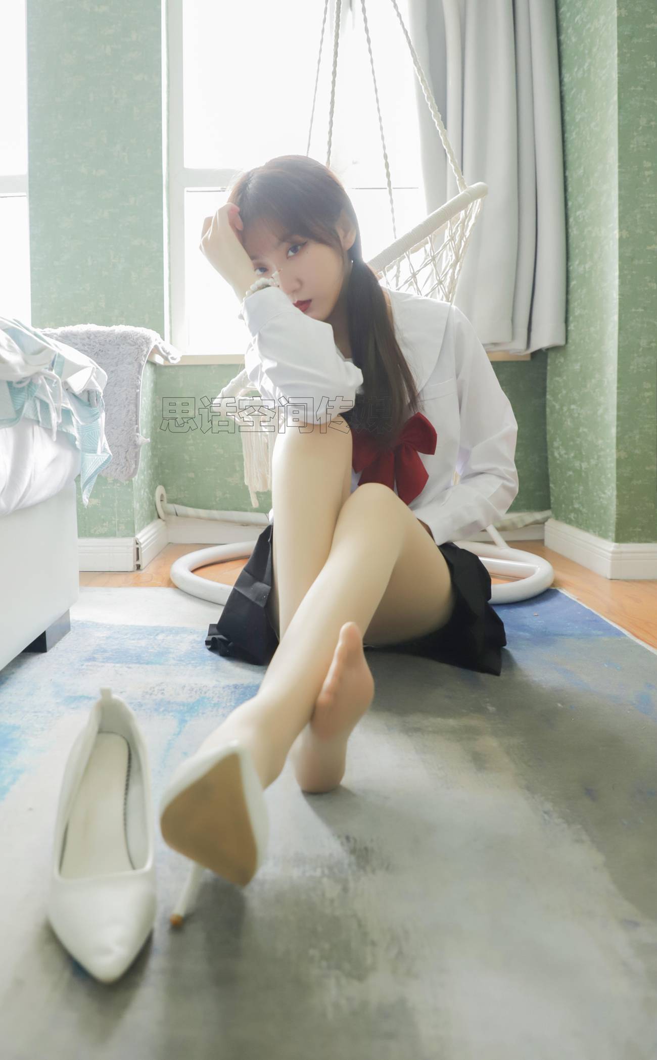 图片[39]-[SiHua思话]SH203 露露 露露的JK[50P] – 速更版-美库