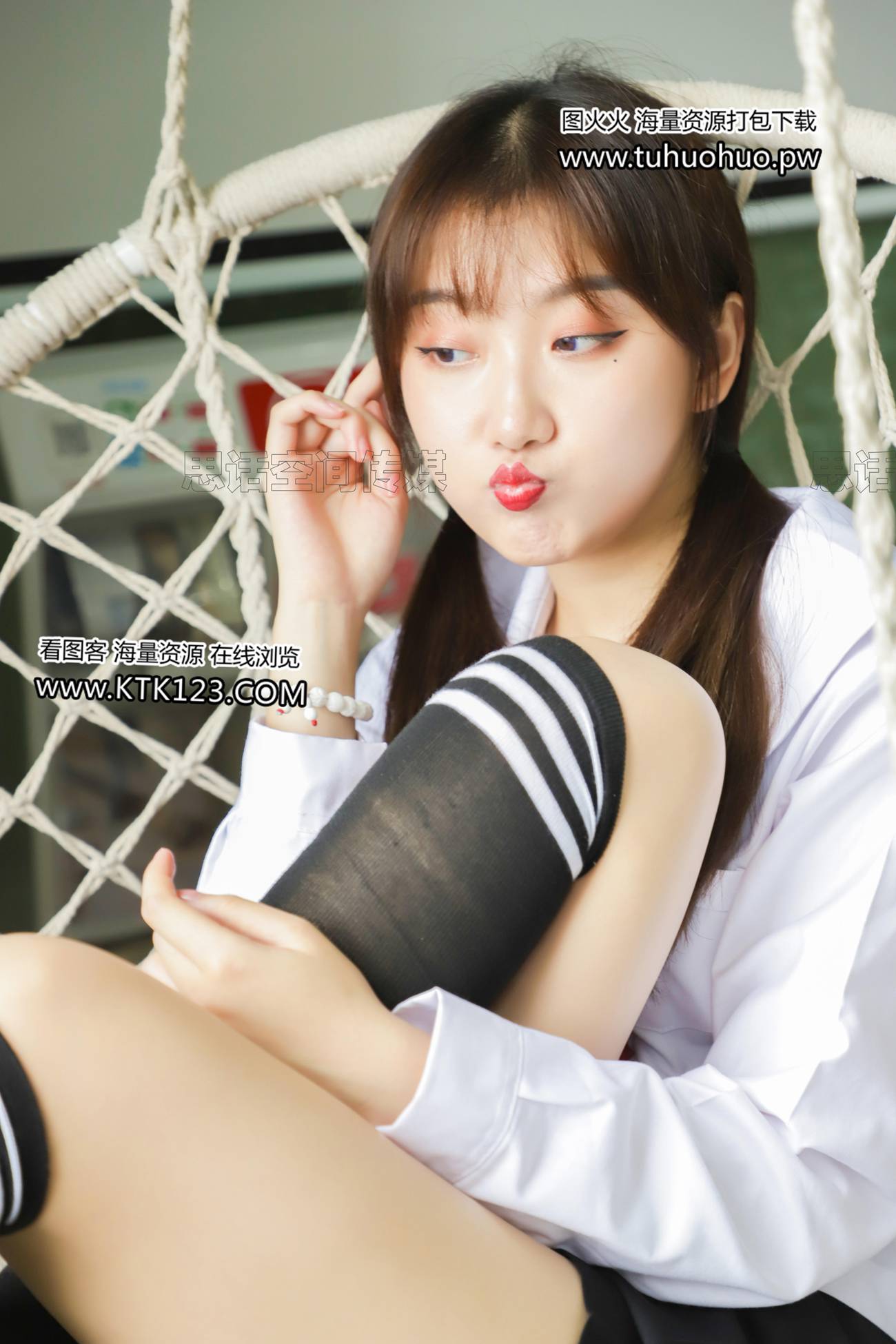 图片[40]-[SiHua思话]SH203 露露 露露的JK[50P] – 速更版-美库