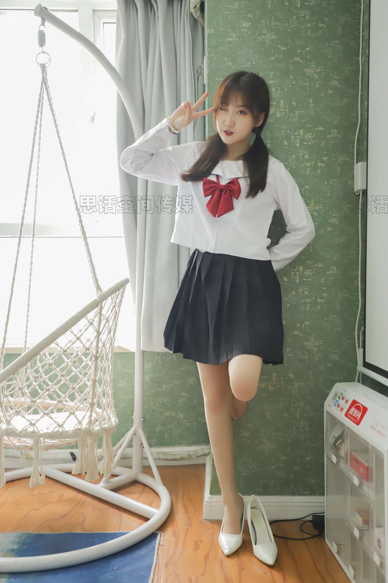 图片[41]-[SiHua思话]SH203 露露 露露的JK[50P] – 速更版-美库