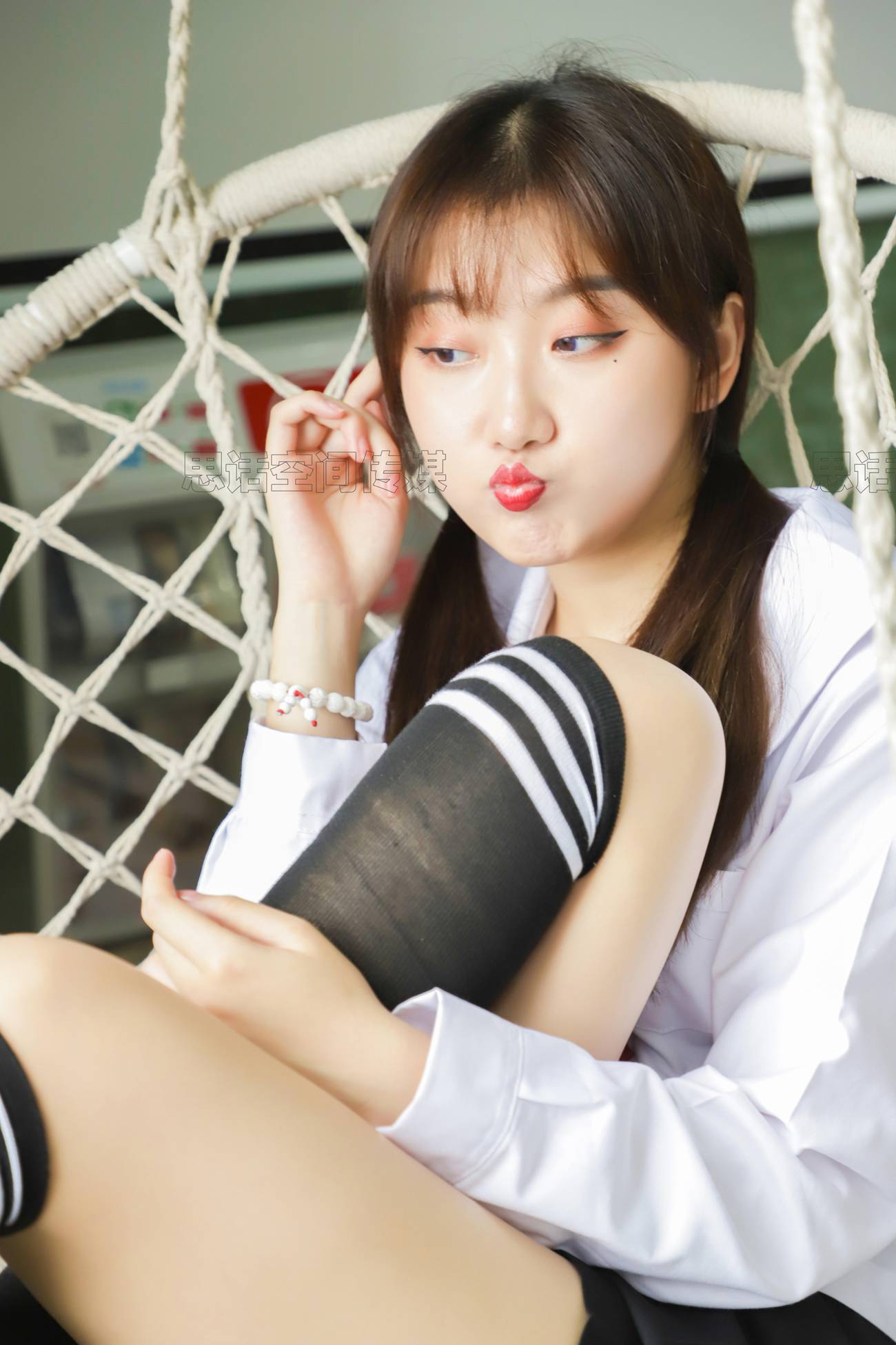 图片[51]-[SiHua思话]SH203 露露 露露的JK[50P] – 速更版-美库